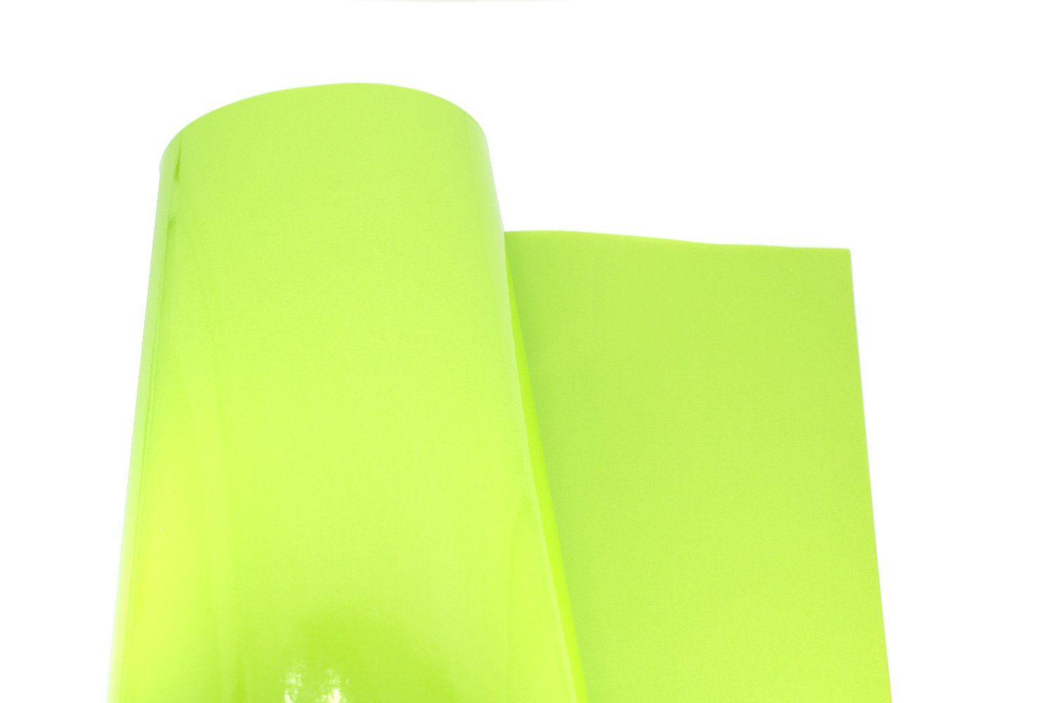 Star Geschenkpapier, Geschenkpapier einfarbig 70cm x 2m Rolle Hellgrün glänzend