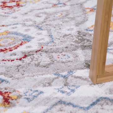 Teppich Wohnzimmer Teppich Kurzflor Orientalisch Vintage Design, TT Home, Läufer, Höhe: 13 mm
