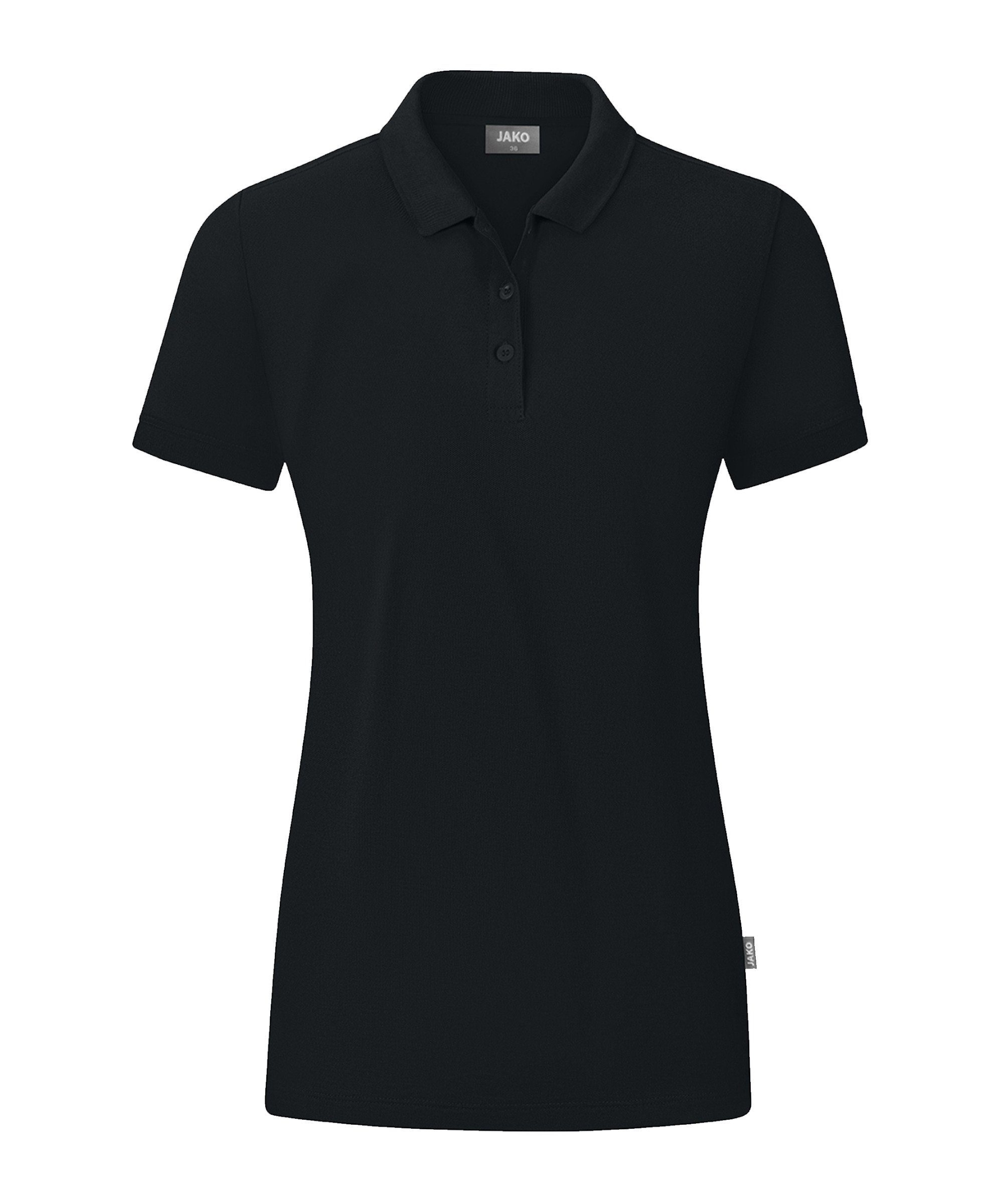 Poloshirt Nachhaltiges Produkt Organic Damen schwarz Jako Poloshirt
