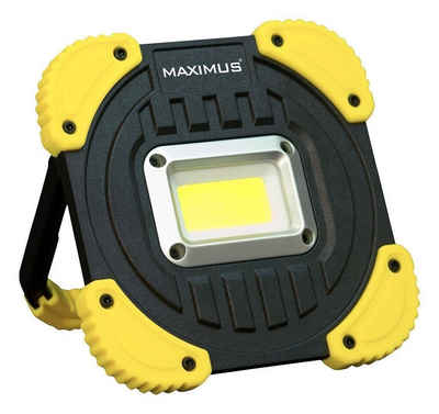 Maximus LED Arbeitsleuchte Werkstattleuchte Baustrahler Fluter, Campinglaterne, LED fest integriert, 4000K (Neutralweiß), 2 Lichtmodi mit 50/100%, 1400 lm, 4000K (Neutralweiß)