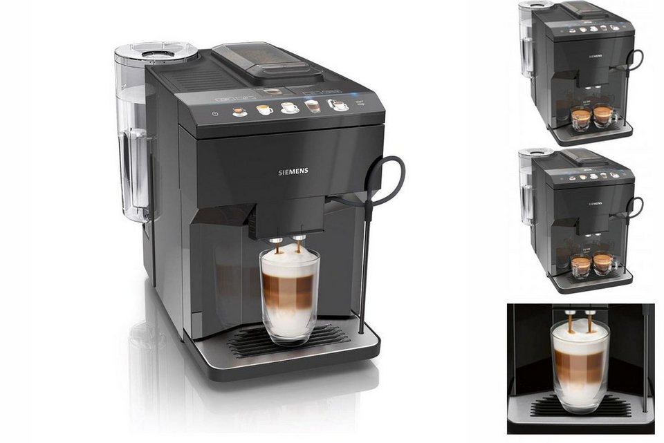 SIEMENS Kaffeevollautomat Superautomatische Kaffeemaschine Siemens AG  TP501R09 Schwarz noir 1500