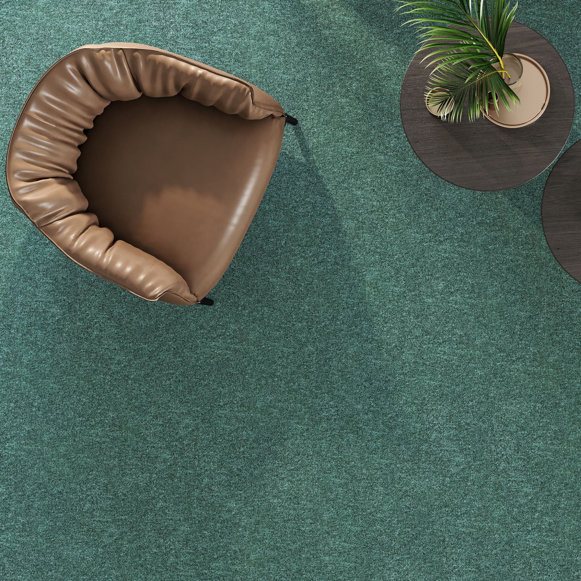 Steffensmeier Teppichfliese Chicago Paket 20Stück - 5m², Rechteckig, Teppichfliese 50x50 cm Gewerbeeignung