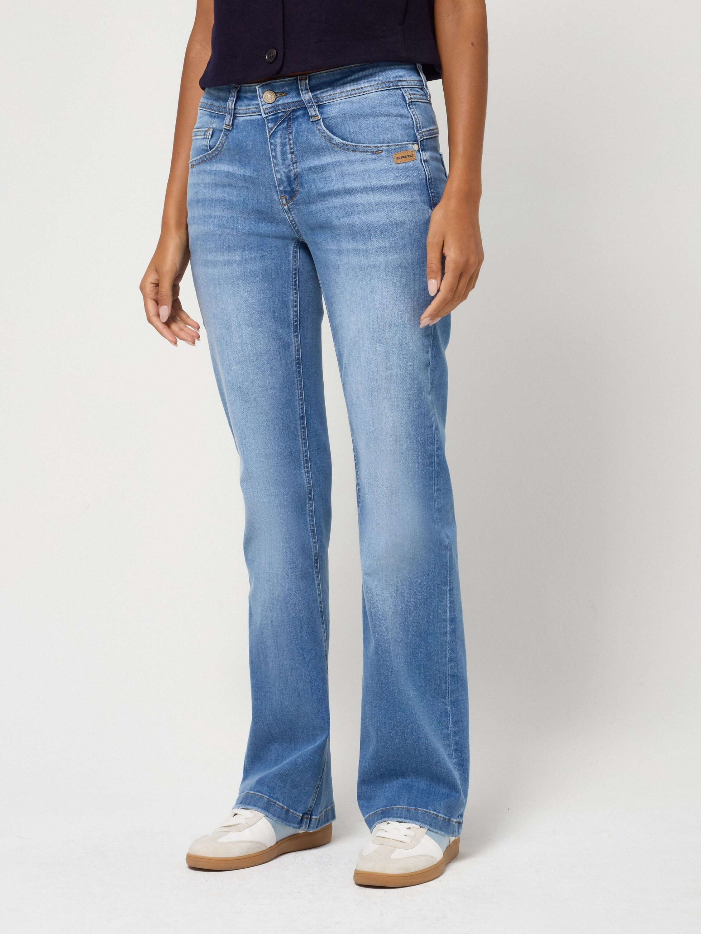 GANG Tapered-fit-Jeans 94AMELIE FLARED im 5-Pocket-Style