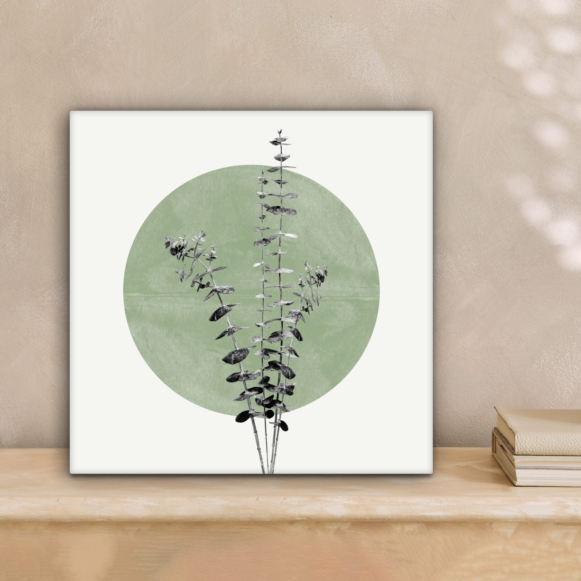 OneMillionCanvasses® Leinwandbild Grün - Pflanzen - Natur - Abstrakt, Fotod günstig online kaufen