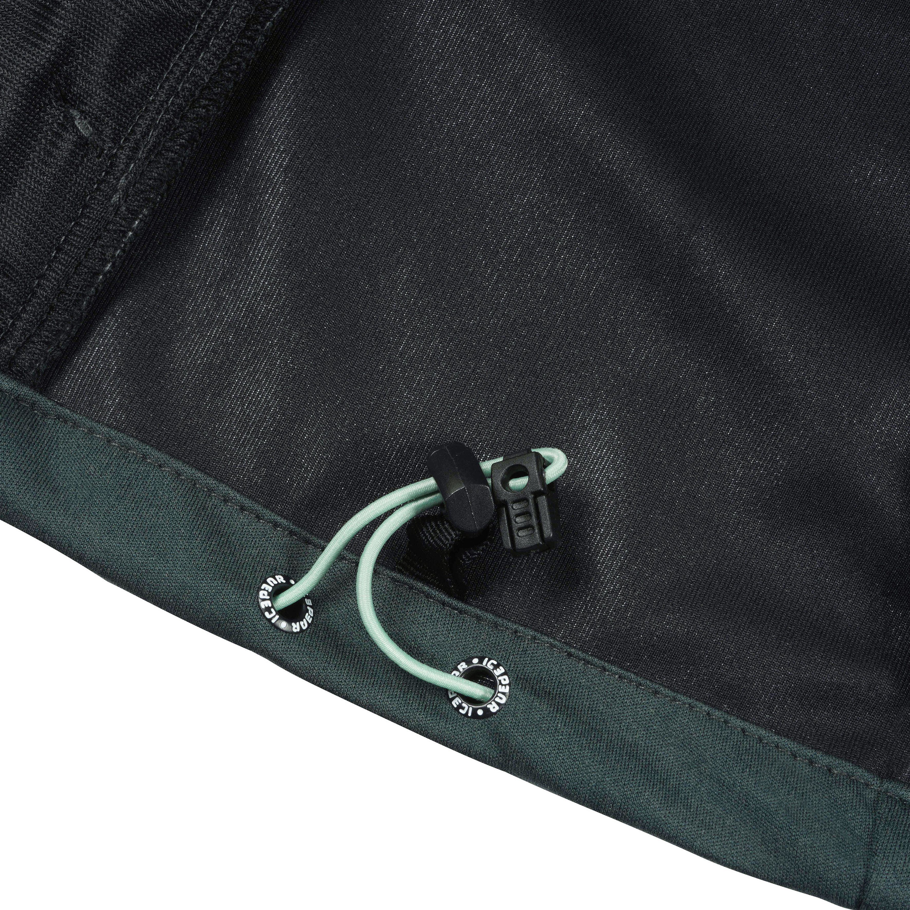 Icepeak Softshelljacke D SOFTSHELLJACKE BRIDGEWATER für vielseitige Outdoor-Aktivitäten, aus Polyester, mit Kapuze