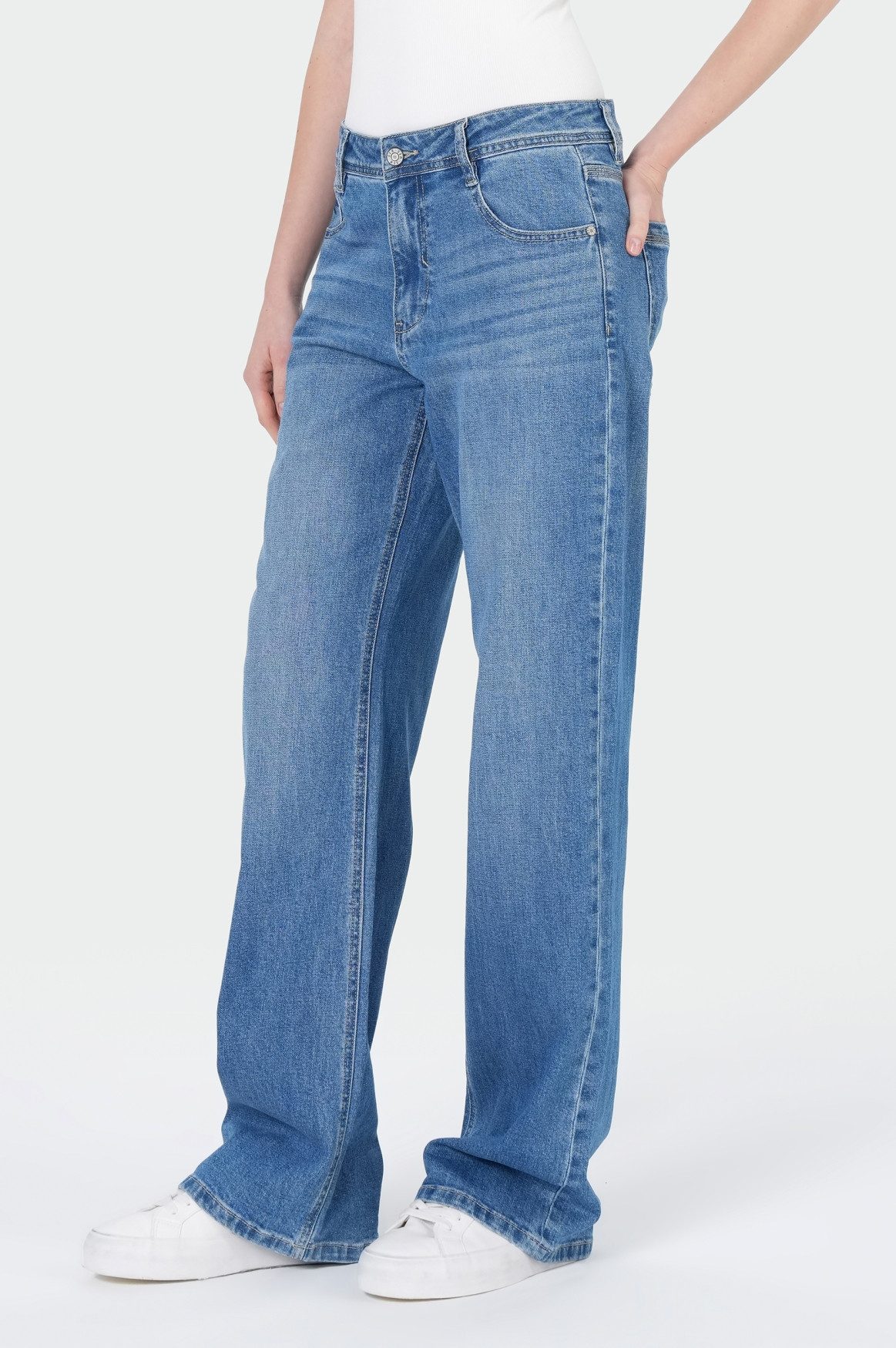 Miracle of Denim Weite Jeans NICOLA Wide Leg