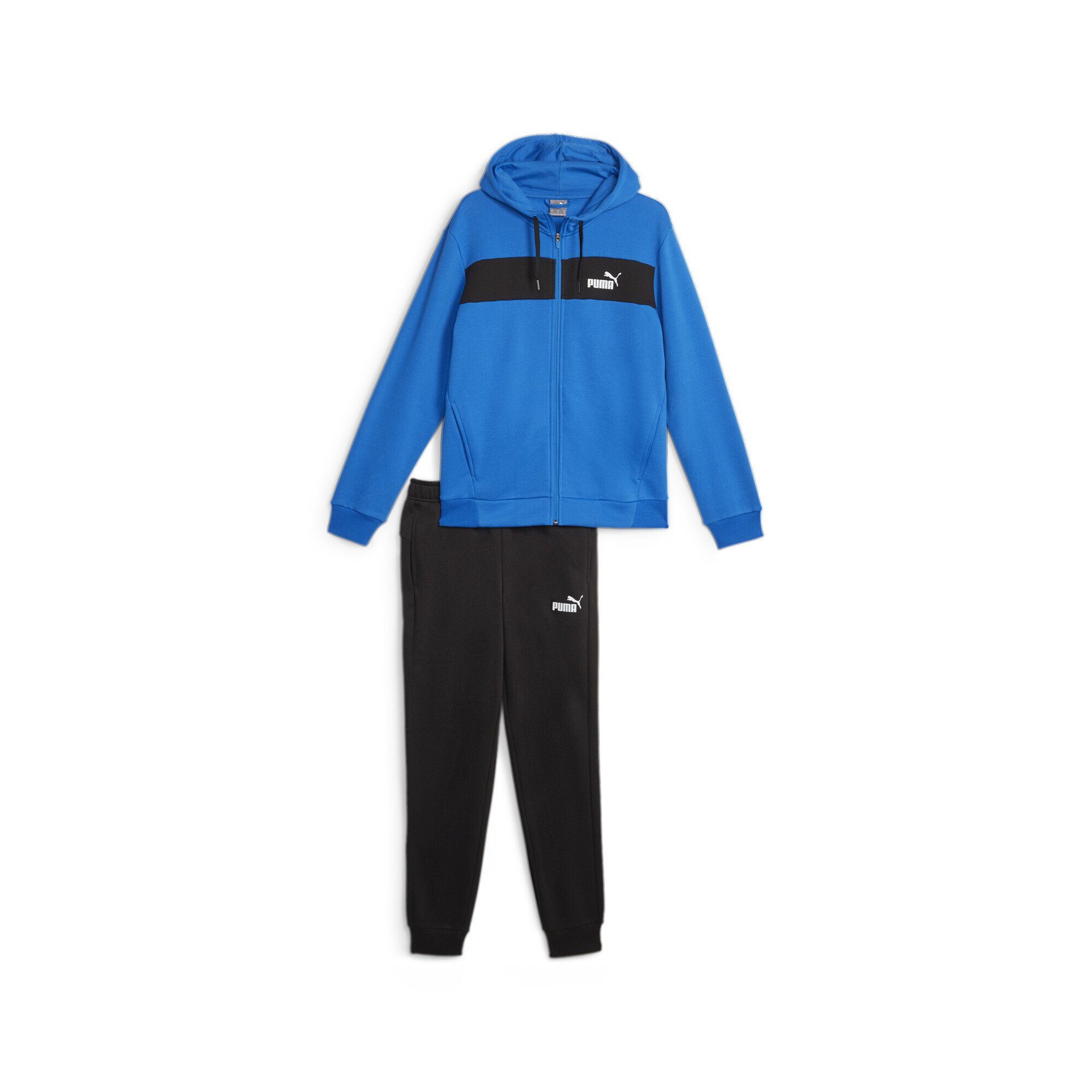 PUMA Jogginganzug FZ PANEL TRACKSUIT - OVERHEAD HOOD (2-tlg)