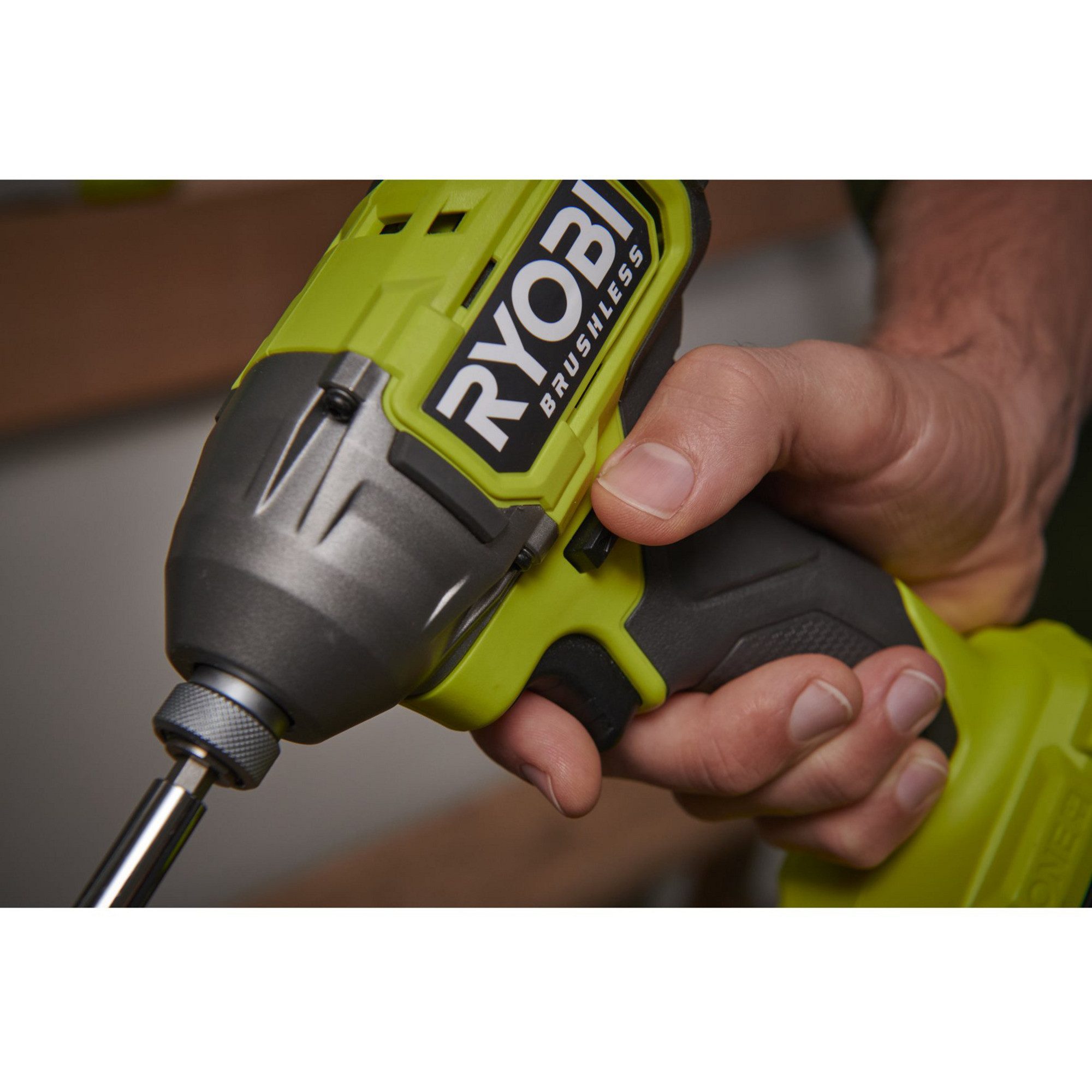 RYOBI Schlagbohrmaschine Ryobi ONE+ Brushless Akku-Schlagschrauber