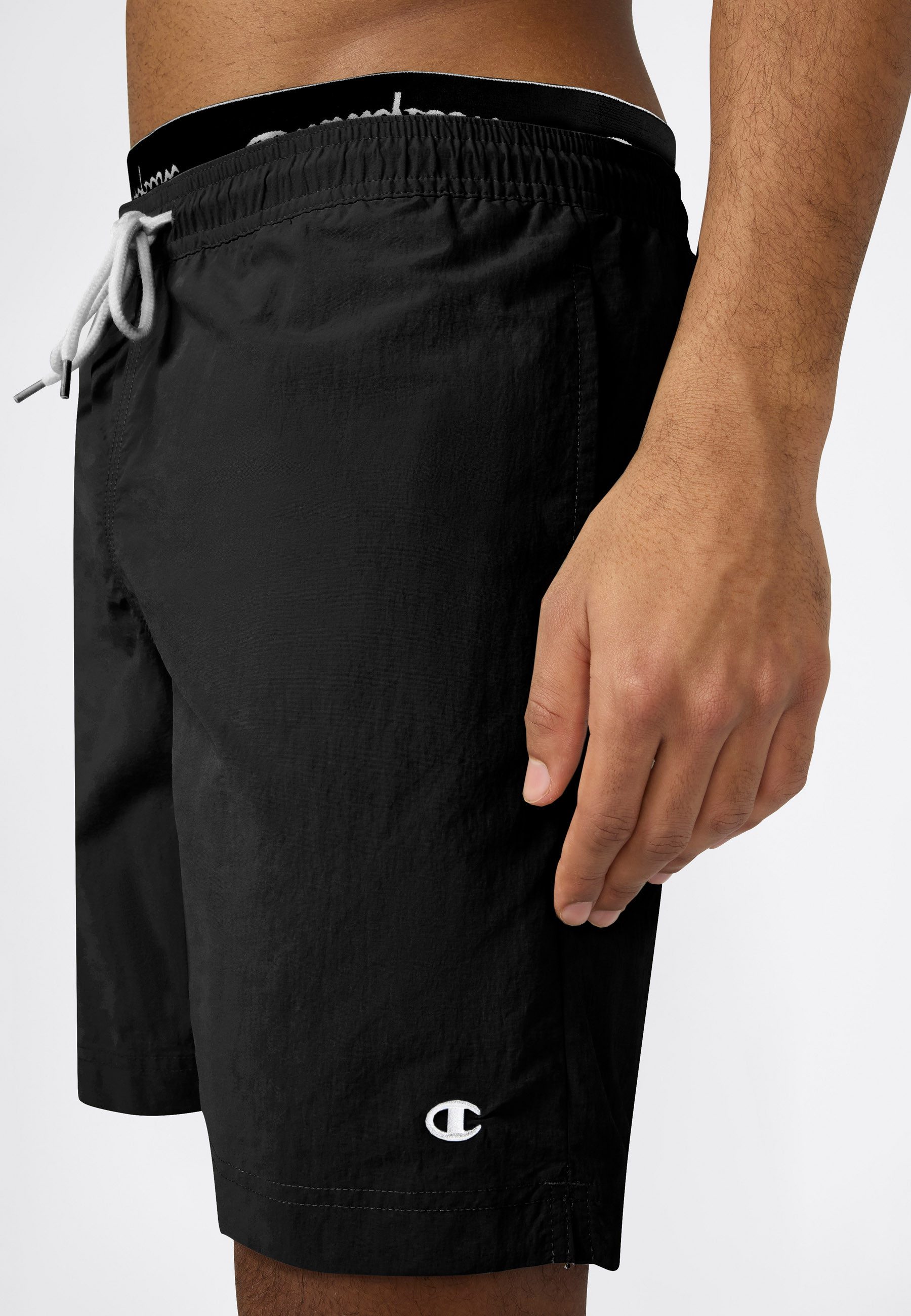 Champion Badeshorts Beachshort Standard Fit funktionelle Boardshorts, aus Polyamid, bequeme Passform