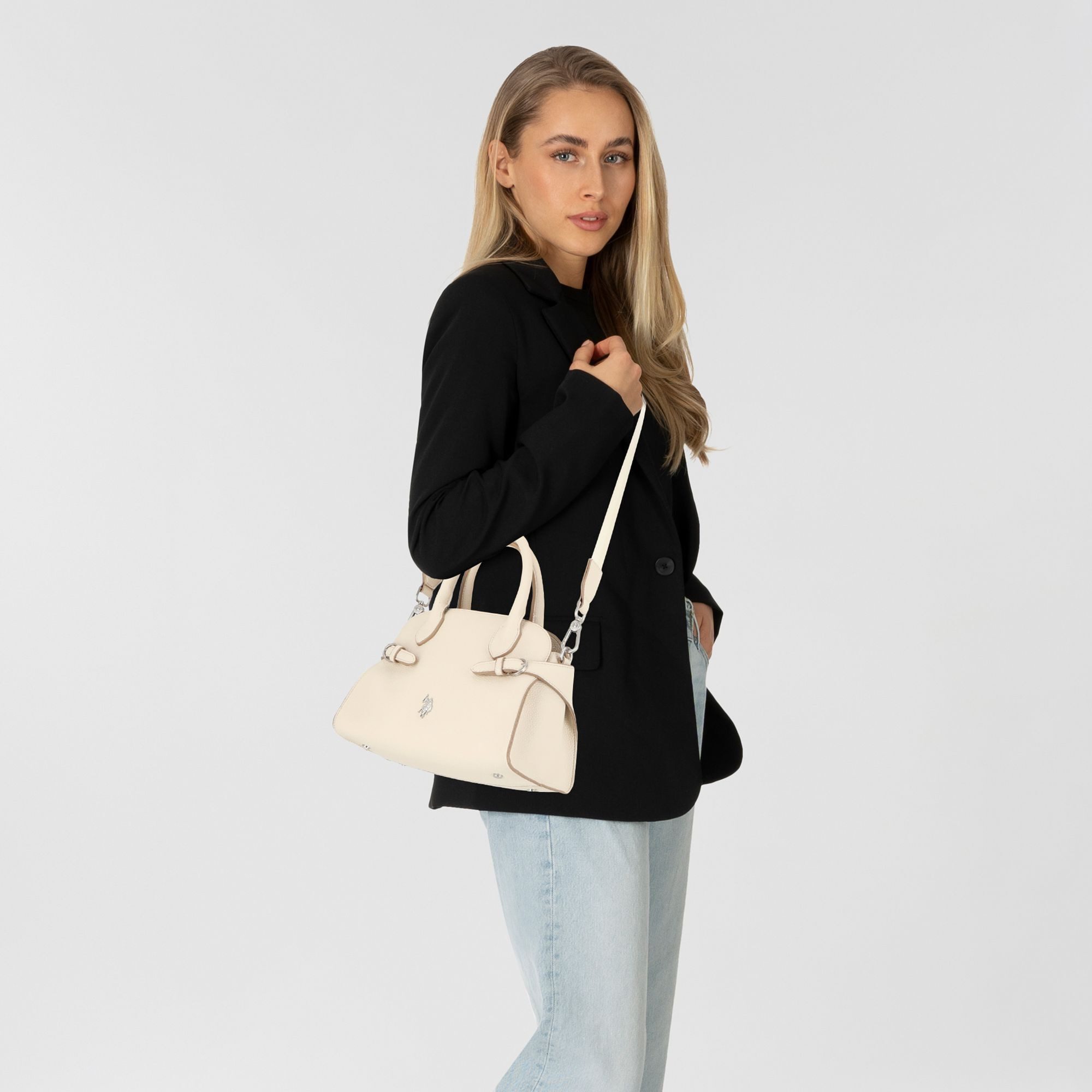 U.S. Polo Assn. Henkeltasche Melting, Polyurethan günstig online kaufen