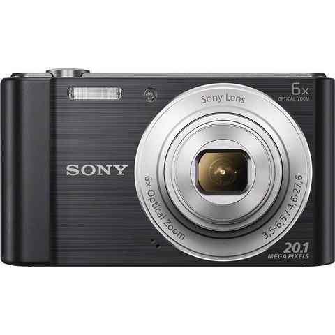 Sony DSC-W810 Kompaktkamera (20,1 MP, 6x opt. Zoom, Gesichtserkennungstechnologie für bis zu 8 Gesichter)