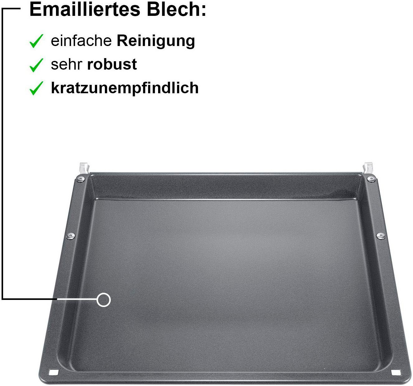 BOSCH Backblech HEZ541000, Stahl