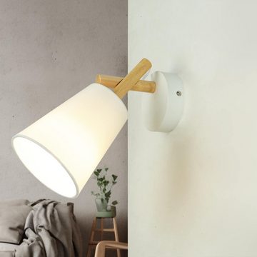 Licht-Erlebnisse Wandleuchte VAIO, ohne Leuchtmittel, Wandlampe Skandinavisches Design Schlafzimmer Wohnzimmer Leuchte