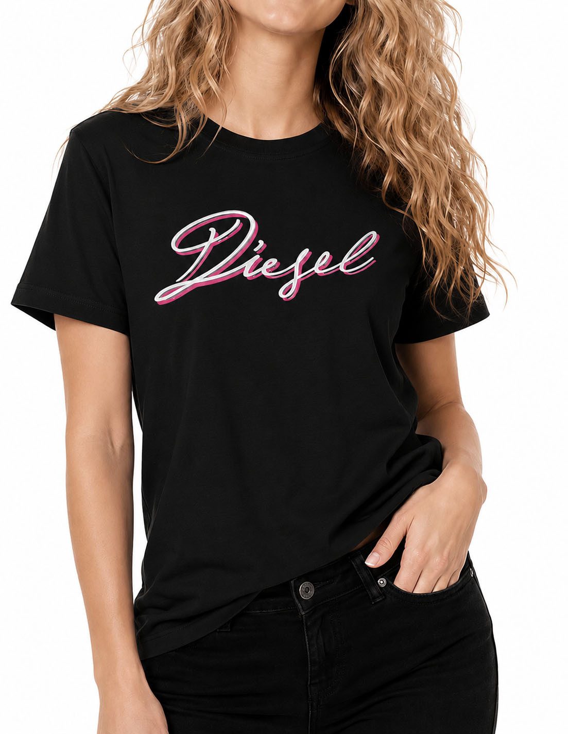 Diesel T-Shirt T-SILY 250202 OFF