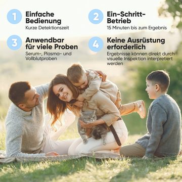 Björn&Schiller Bodentest Allergietest für zuhause Allertyze 2 Lebensmittel Allergene Selbsttest