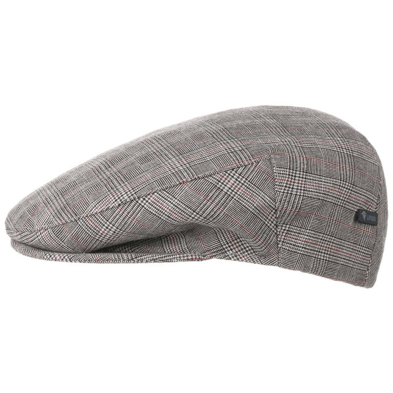 Lipodo Flat Cap (1-St) Schirmmütze mit Schirm, Made in Italy