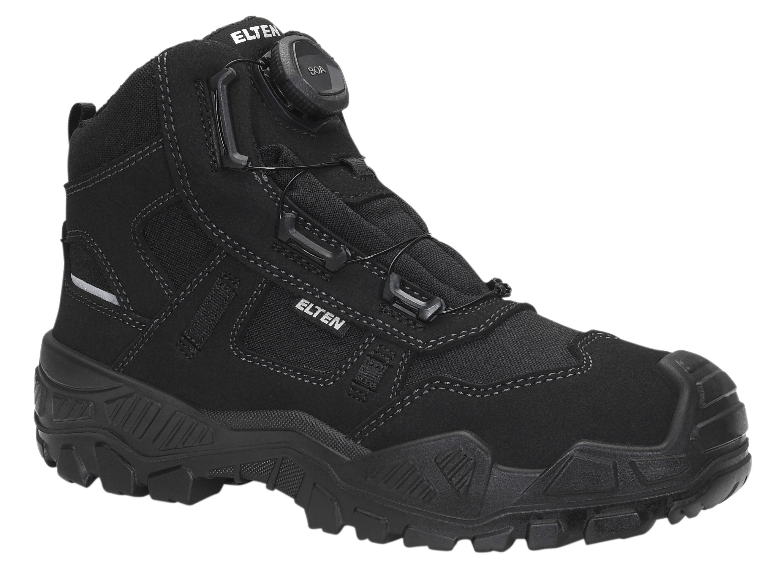 ELTEN MIKE BOA® black Mid ESD S3S Sicherheitsstiefel (Schuhkarton, Paar)
