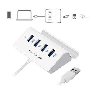 Bolwins A37C USB & micro USB OTG Hub Kabel Adapter Data Bracket Handyhalter USB-Adapter