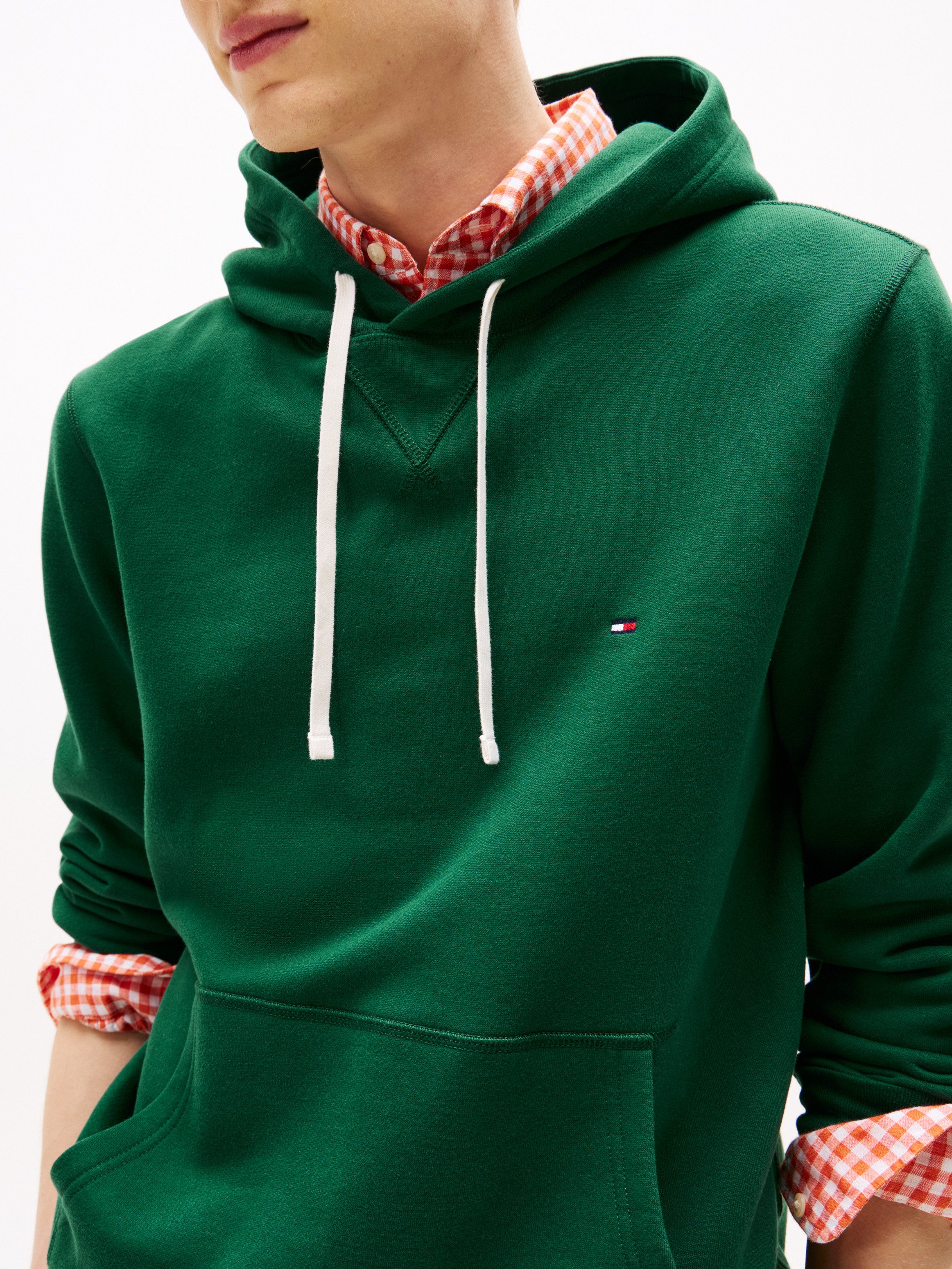 Tommy Hilfiger Hoodie ESS SEASONAL FLEECE HOODY mit Kapuze und Kängurutasch günstig online kaufen
