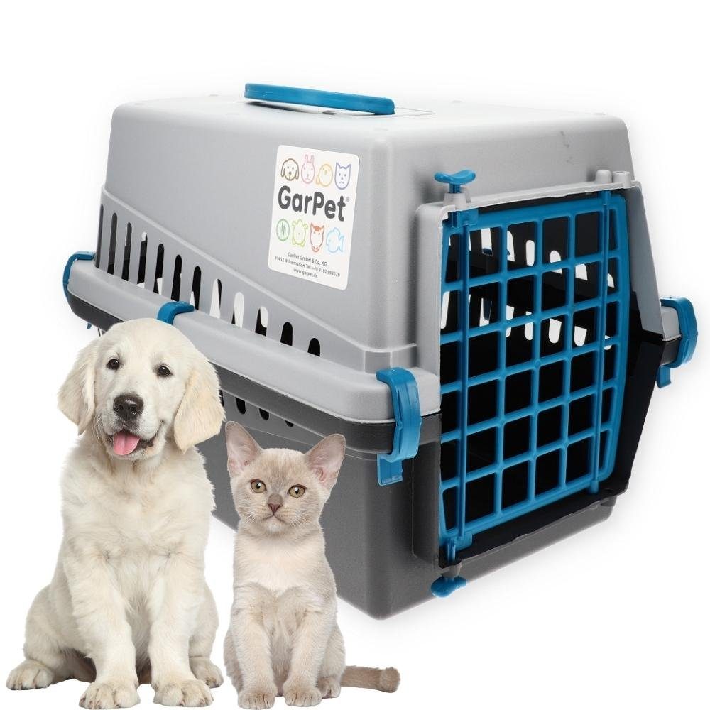 GarPet Hunde-Transportbox Hundetransportbox Hundebox Katzen Transport Box  Auto Transportbox