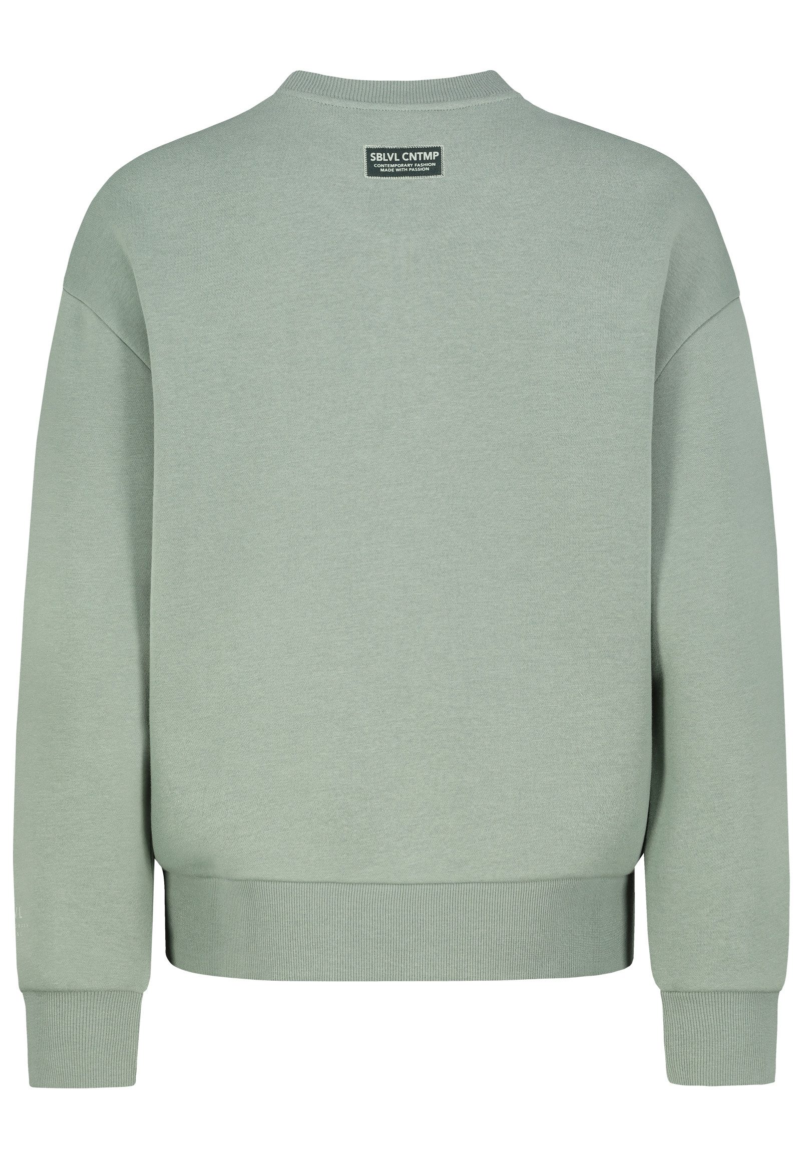 SUBLEVEL Sweatshirt Damen Pullover kuschelig weich Flauschig Sweater Crewneck XS-XXL