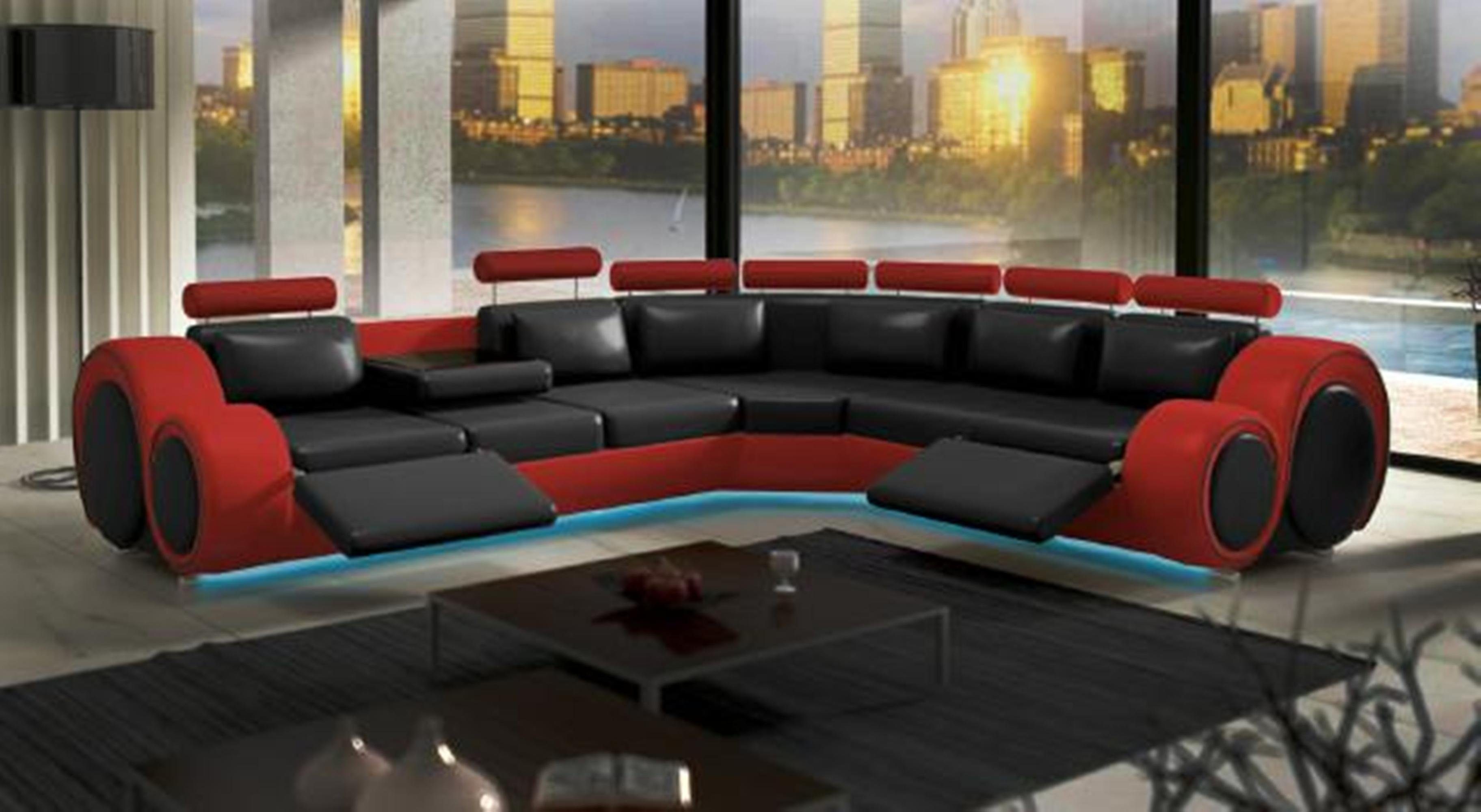 JVmoebel Ecksofa »Leder Sofa Xxl Relax Design Sofas Ledercouch