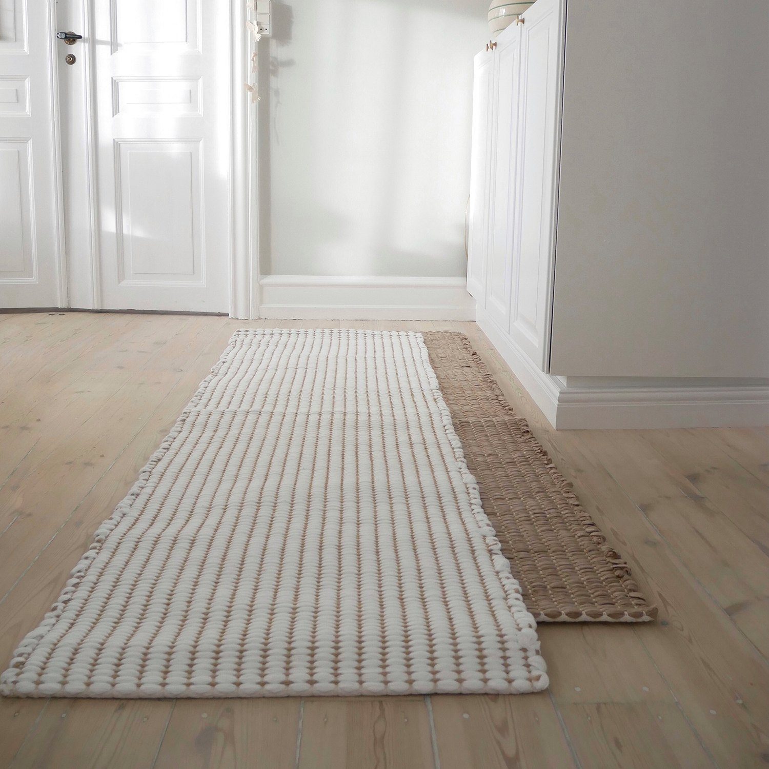 Teppich Walnut Teppichläufer 60x150 cm, ELVANG elfenbein