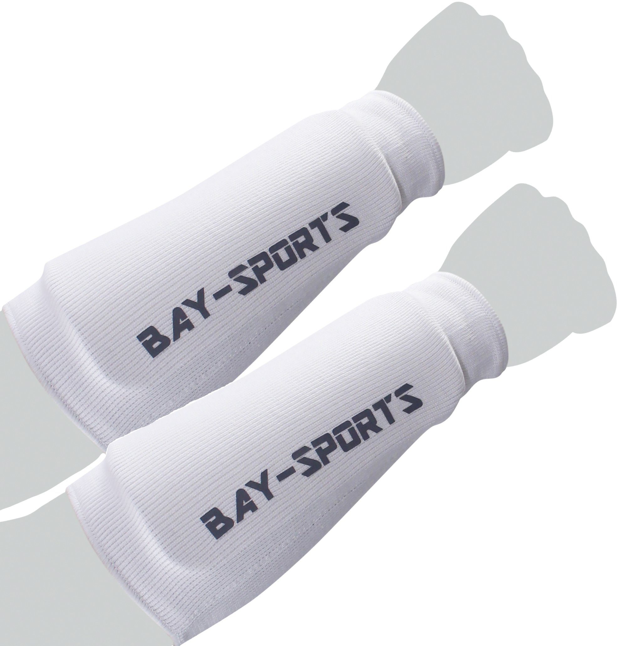 BAY-Sports Armschoner Unterarmschutz Unterarmschoner Unterarmschützer Unterarm IUM, Baumwolle, Waschmaschinenfest, Dauerelastisch, XS - XL