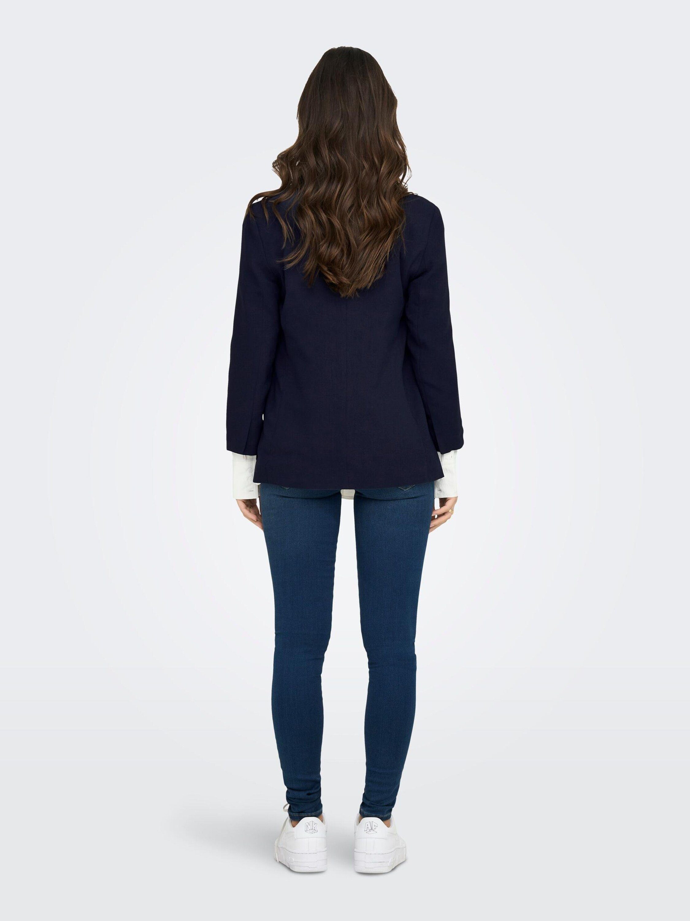 ONLY Kurzblazer Safron (1-tlg) Plain/ohne Details