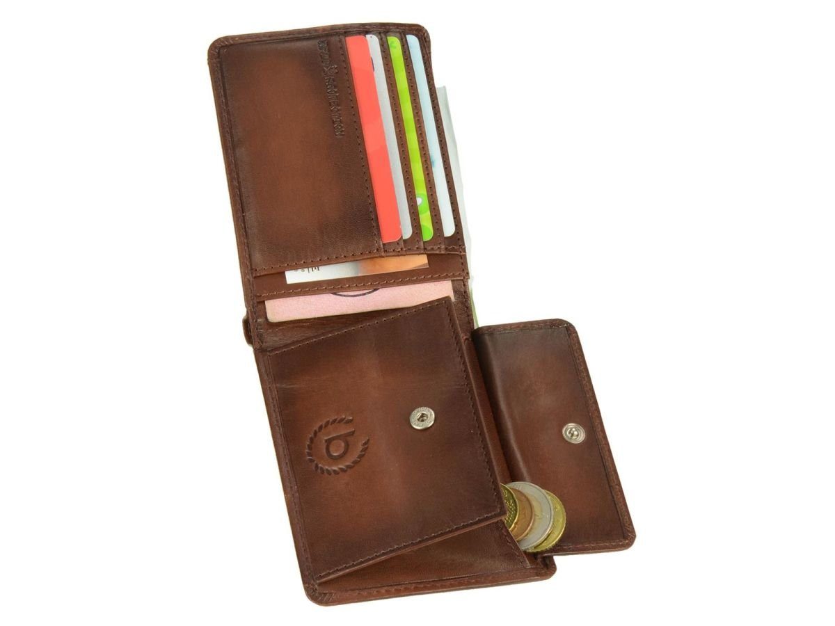 Geldbörse RFID-Schutz bugatti Brieftasche, Domus, Herrenbörse,