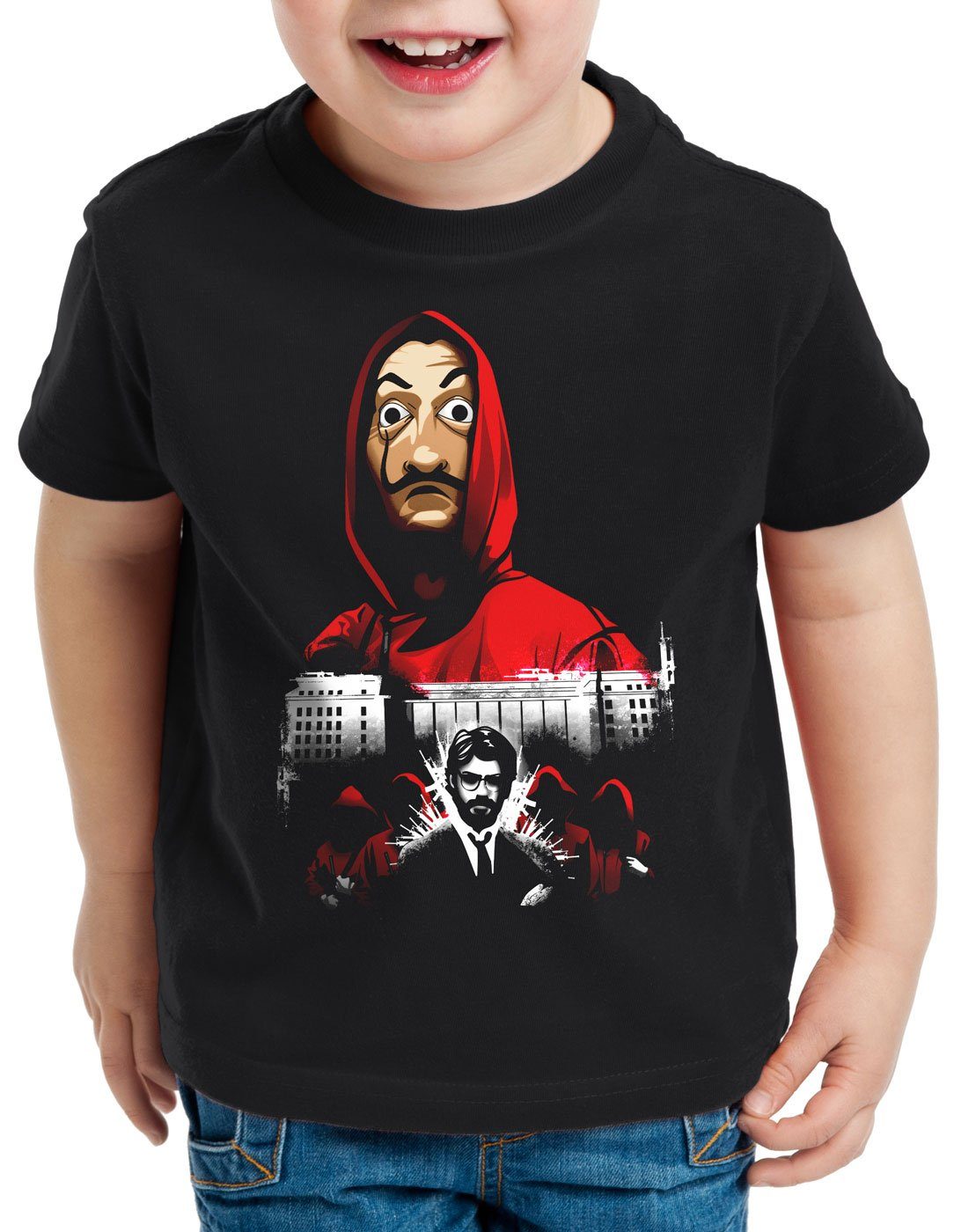 style3 T-Shirt Bella Ciao einbruch fernsehserie haus des geldes