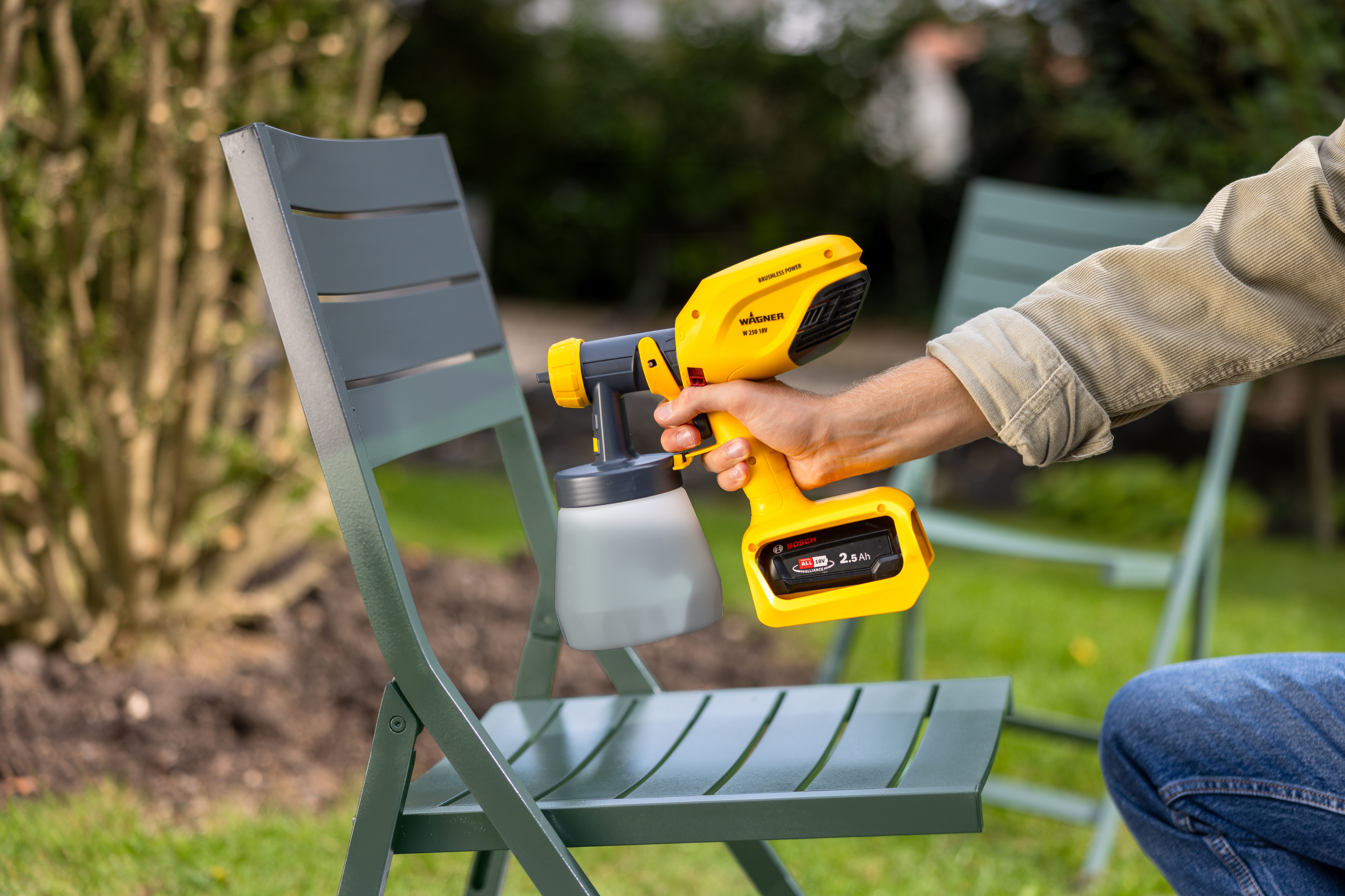 WAGNER Farbsprühgerät, ohne Akku und Ladegerät