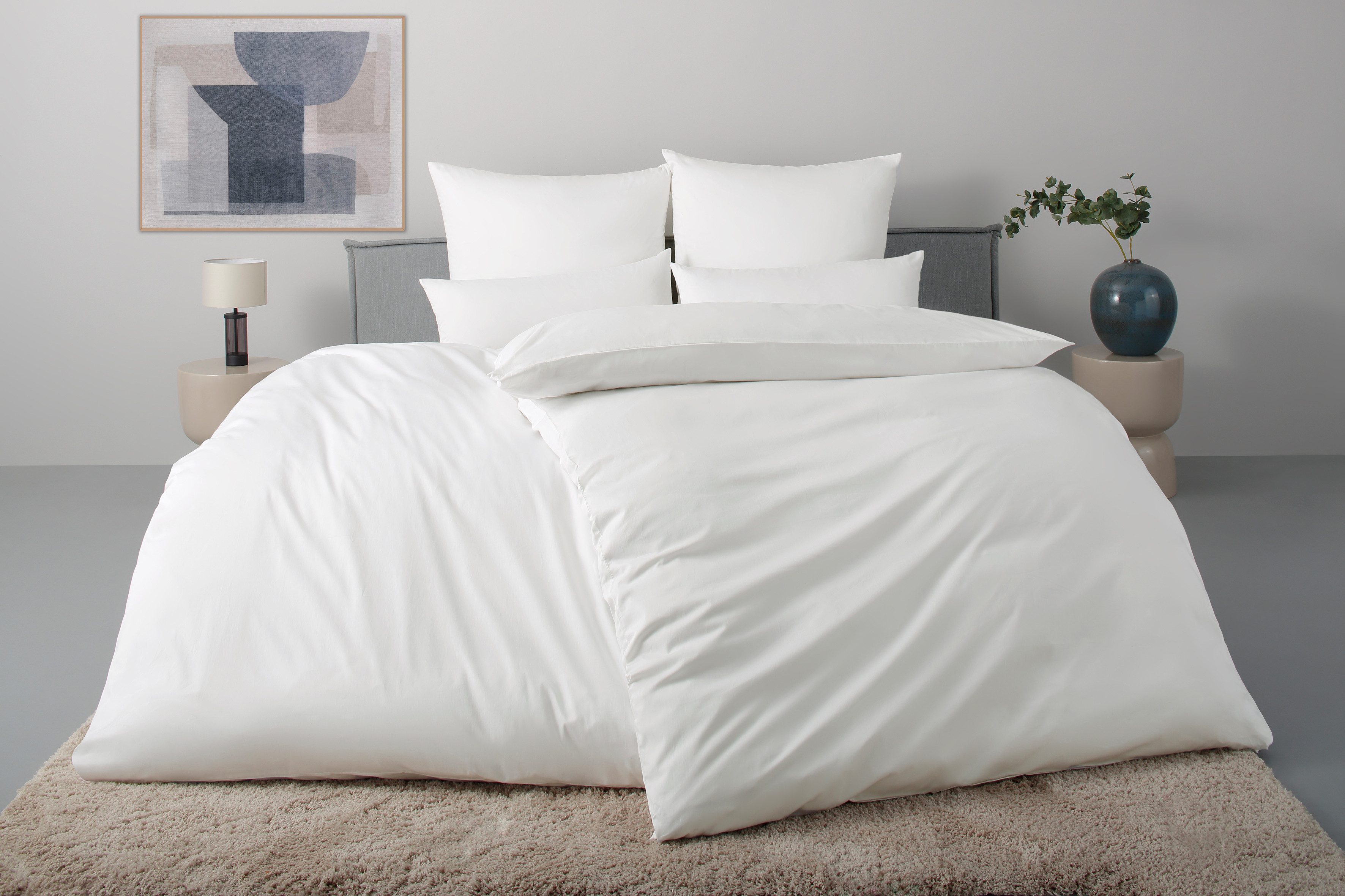 OTTO home Bettwäsche Luisa, Satin, 2 teilig, 100% Baumwolle, ab Gr. 135x200, auch in PREMIUM Qualitäten erhältlich