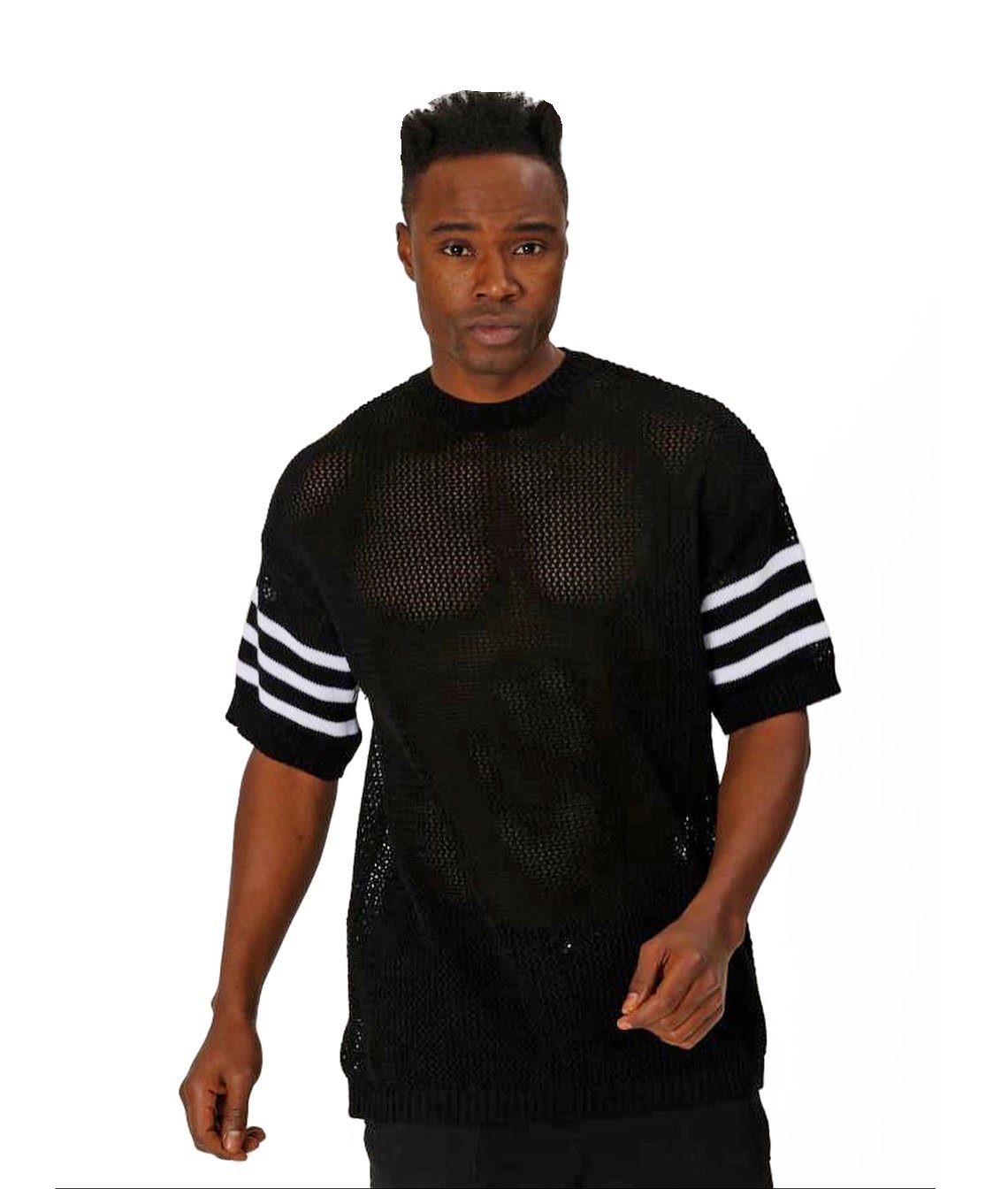 Denim House T-Shirt Transparent Kurzarm T-Shirt günstig online kaufen