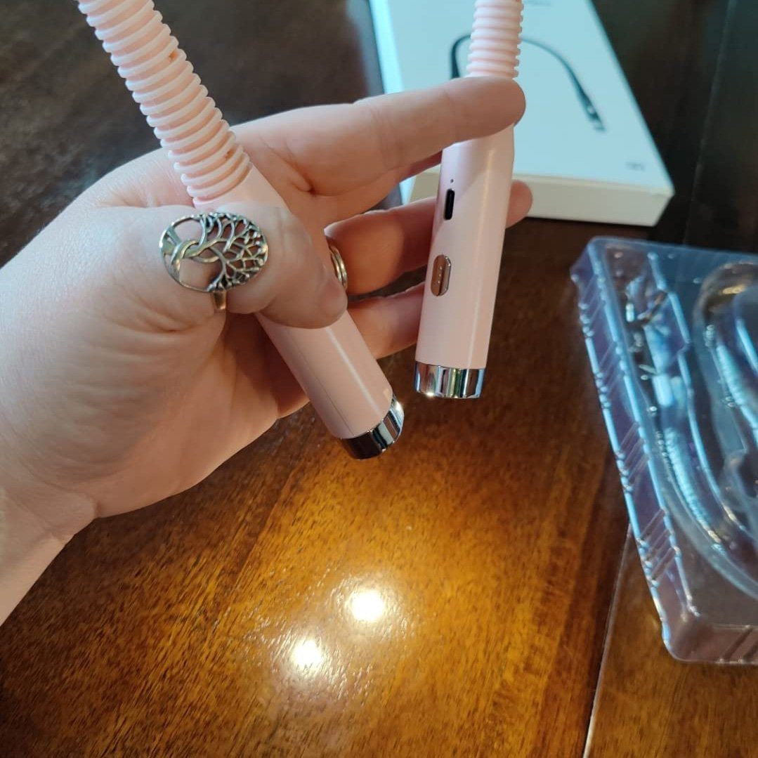 Jibenhome LED Leselampe Hals Leselampen, mit 3 Farben Buchlampe Aufladbar Leselicht Halslampe, für Lesen Stricken Häkeln Nähen Reparieren, Flexibel 3000K 4500K 6000K