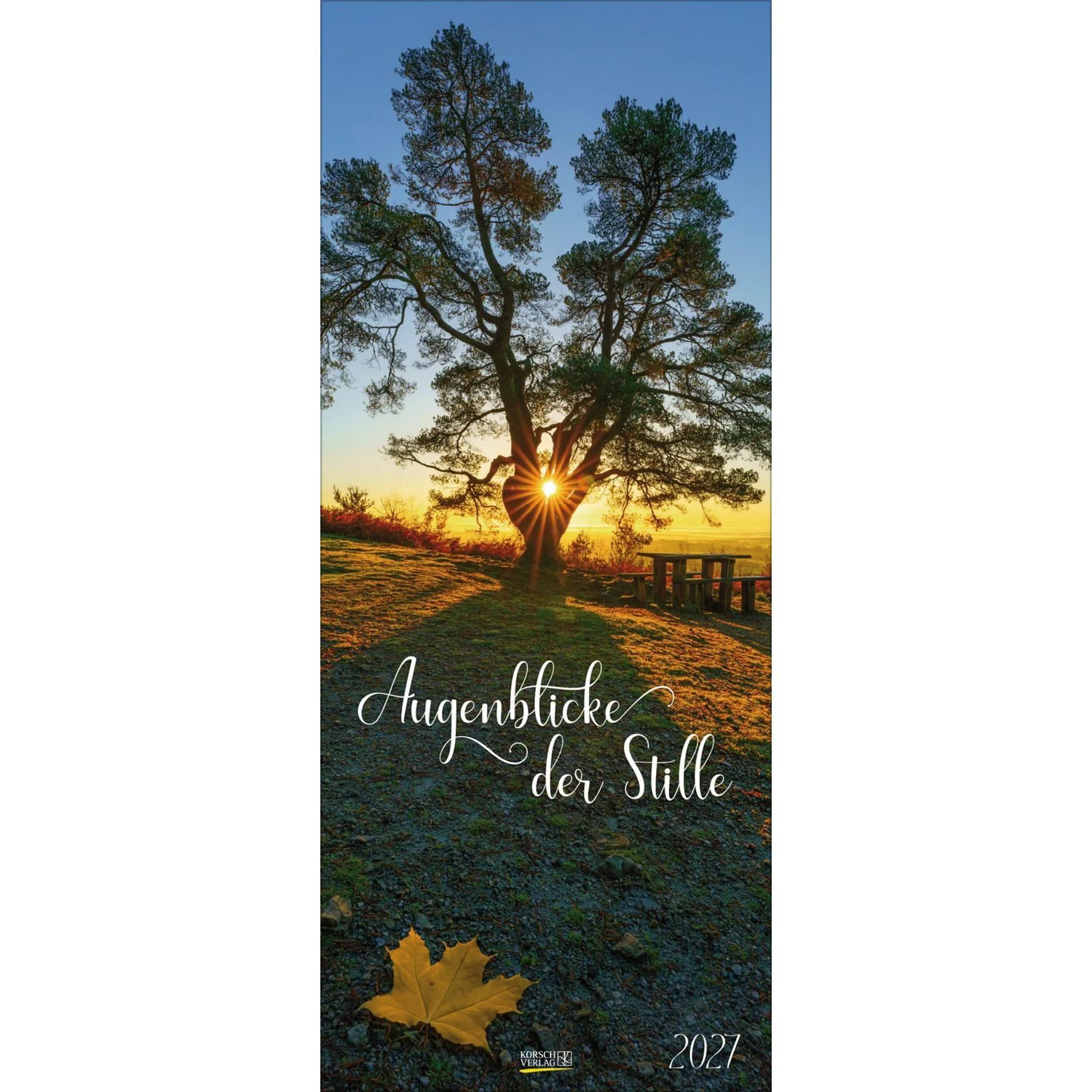 Korsch Verlag Wandkalender Augenblicke der Stille 2027