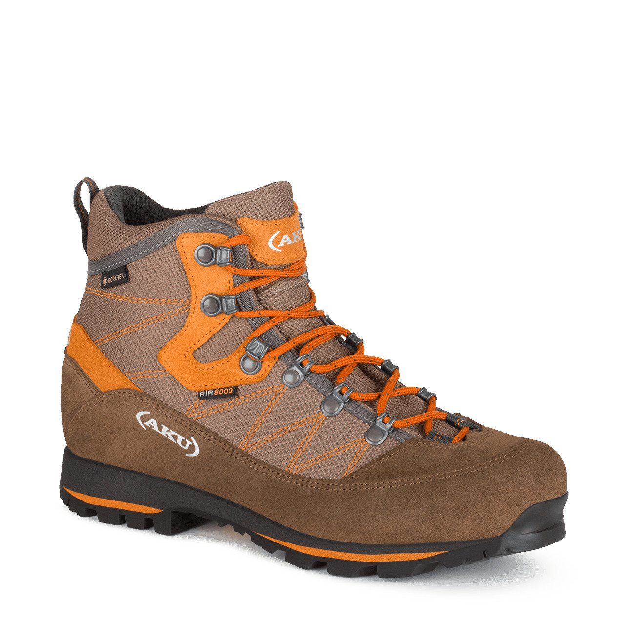 Trekker Lite III GTX (Tagestouren, wasserdicht) braun/orange Damen Wanderschuh