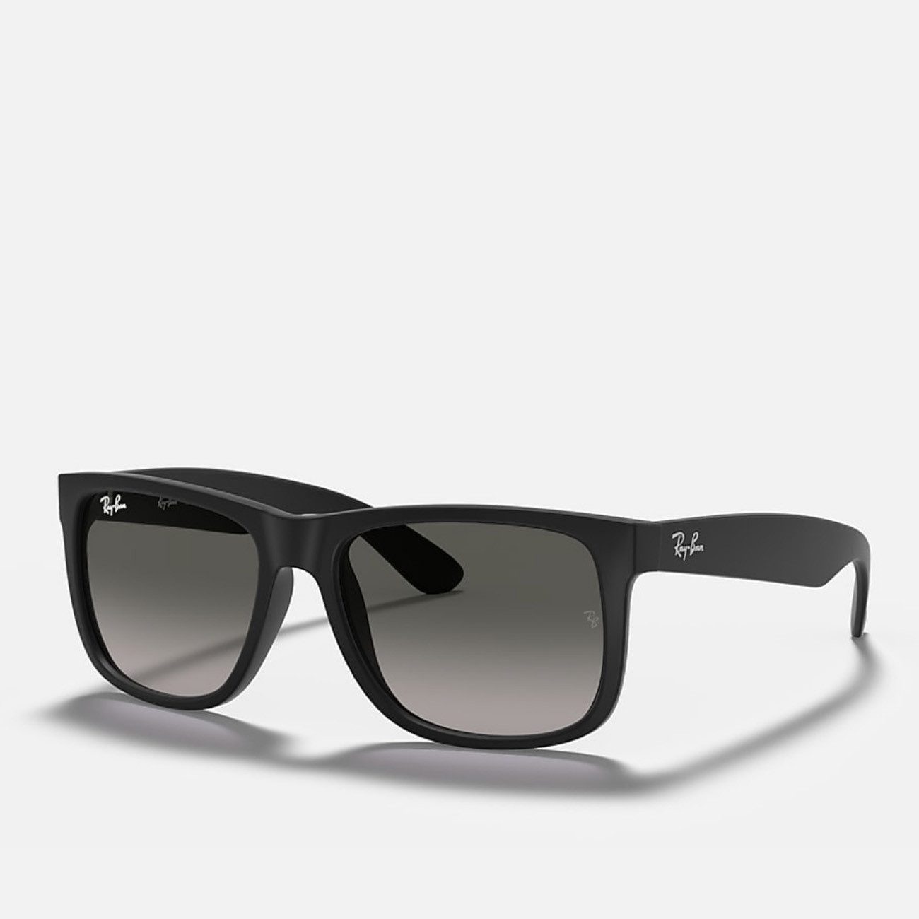 Ray-Ban Sonnenbrille Ray-Ban Justin RB4165 687382 Opal Grey Green günstig online kaufen