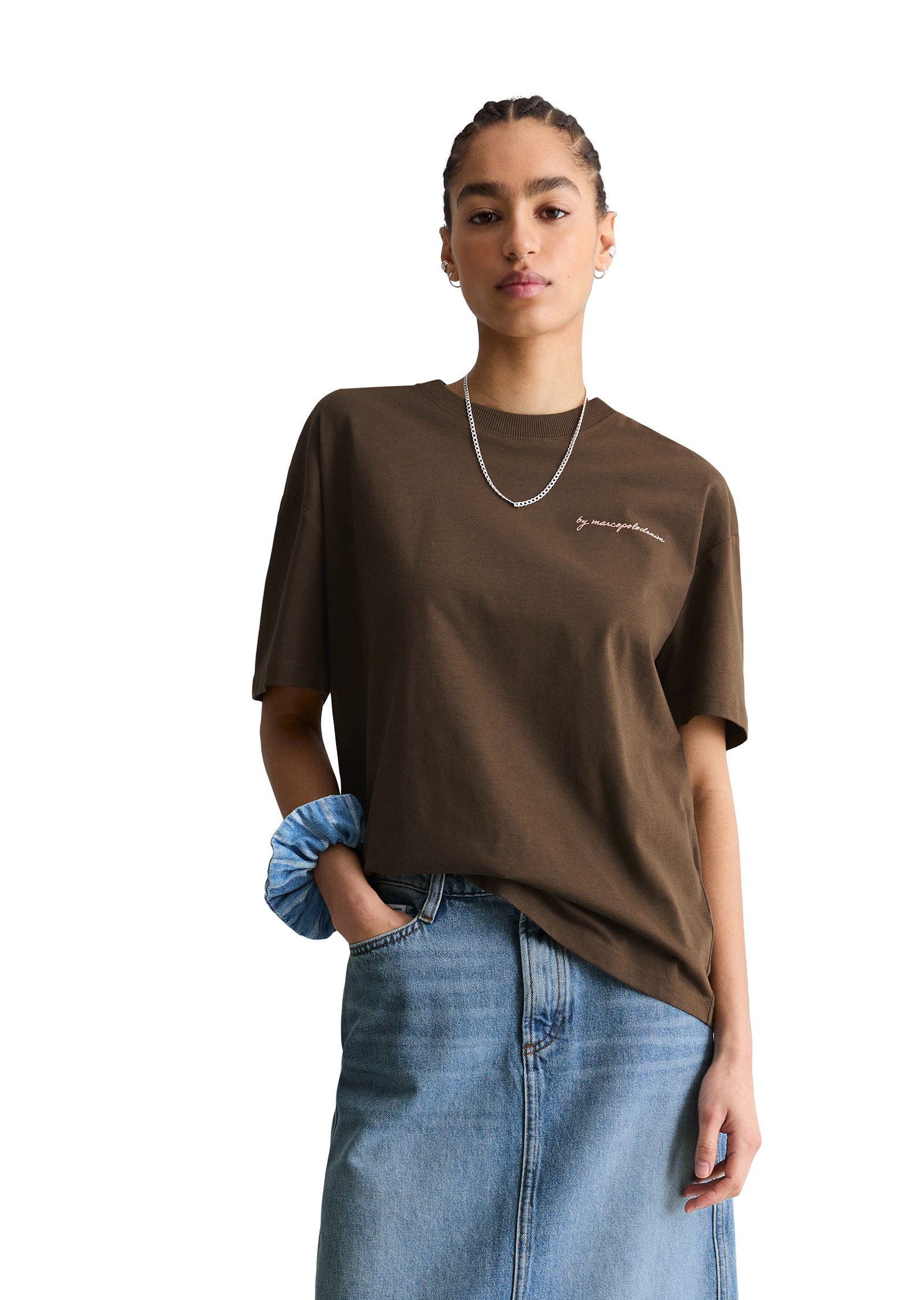 Marc O'Polo DENIM T-Shirt mit Rückenprint günstig online kaufen