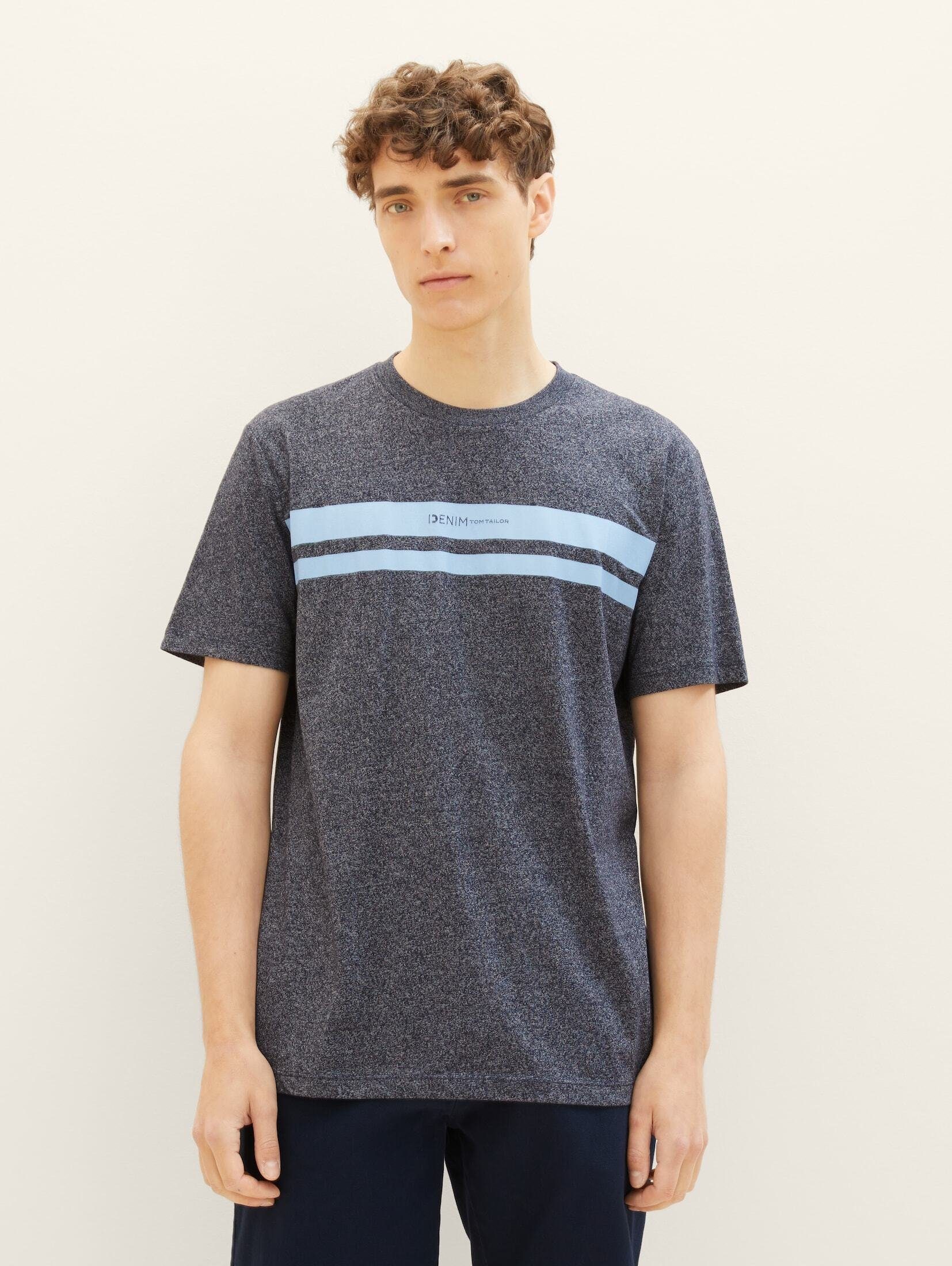 TOM TAILOR Denim T-Shirt, mit Frontprintlogo
