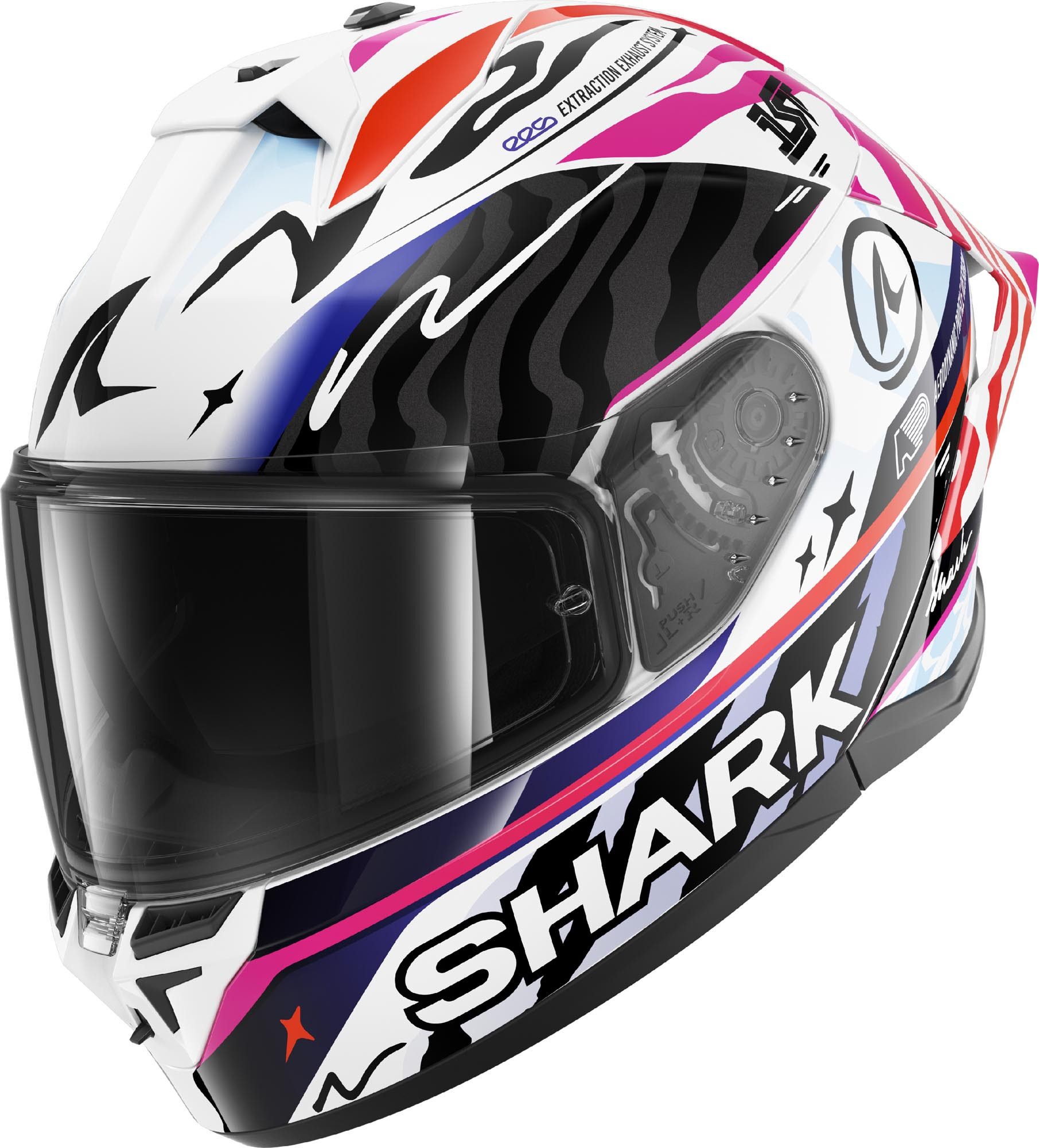 Shark Motorradhelm Skwal Cup Speed Fancy Helm, antifog beschichtet,vorbereitet für Kommunikationssystem,geeignet
