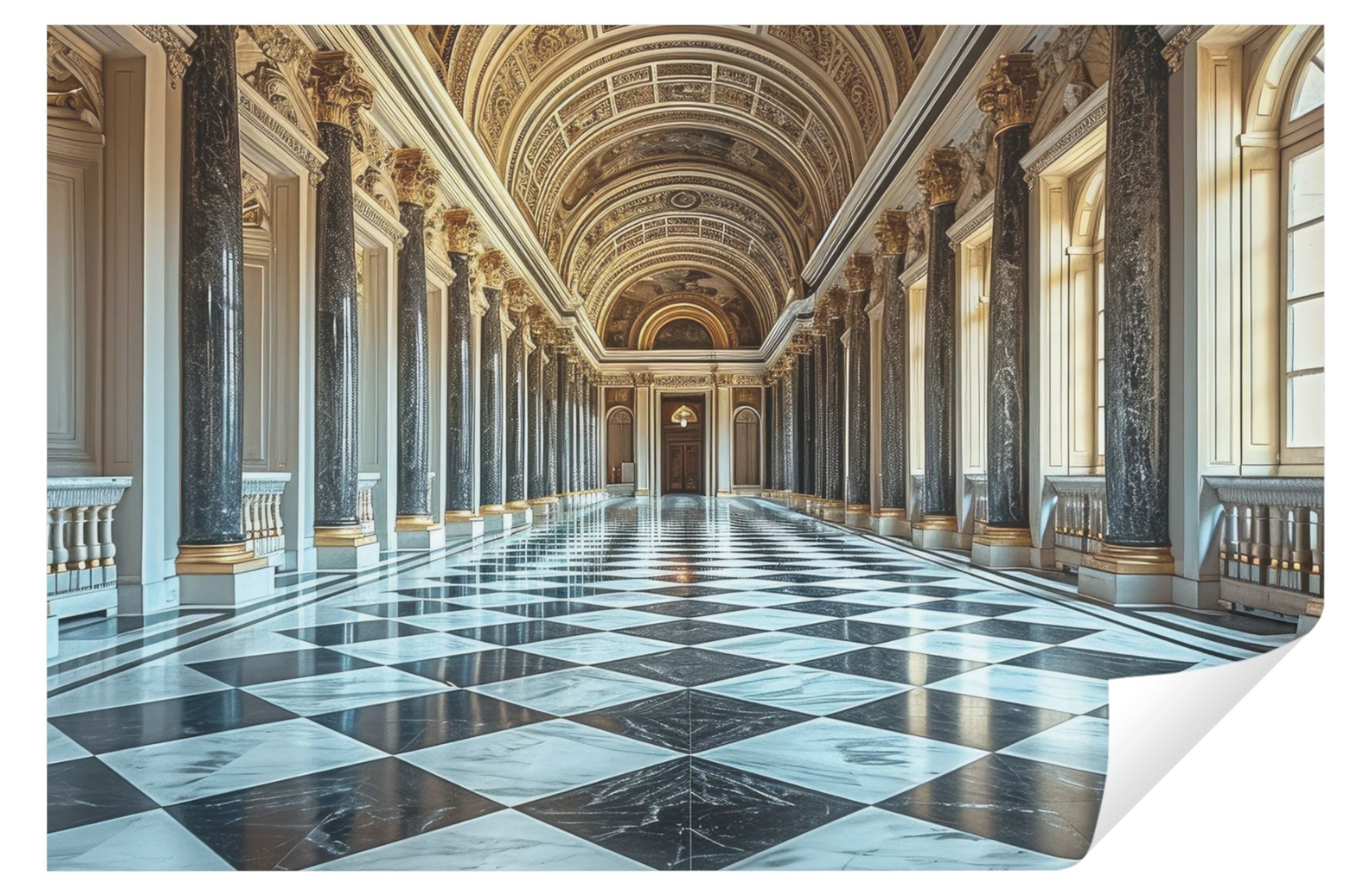 Fototapete Schloss Vintage Vlies Tapete Wohnzimmer Schlafzimmer Wandtapete