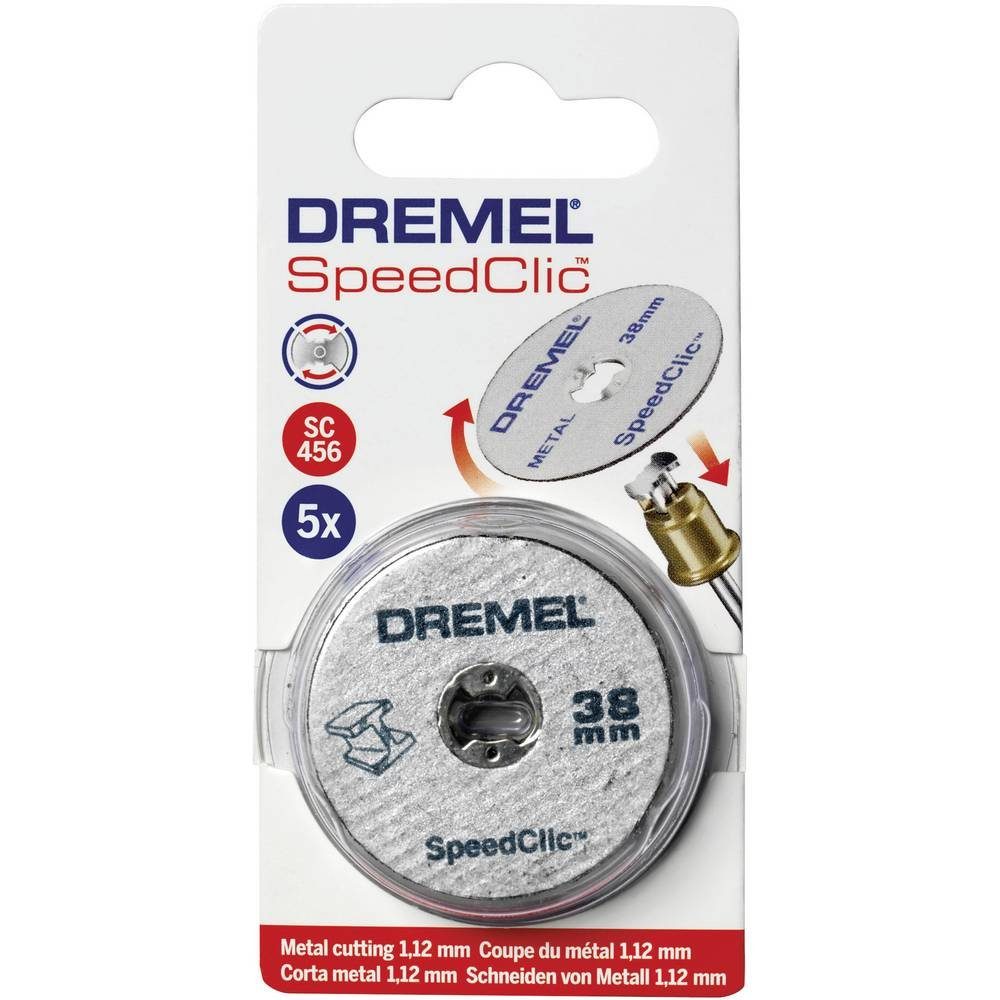 DREMEL Trennscheibe Metall-Trennscheiben SpeedClic 2615S456JD