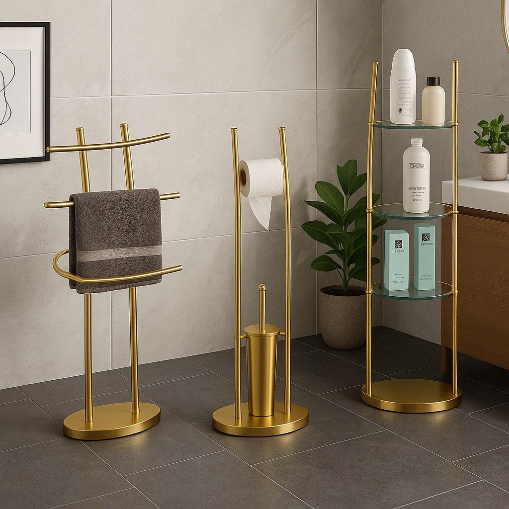 moebel-direkt-online Toilettenpapierhalter WC-Serie aus Metall, wahlweise m günstig online kaufen