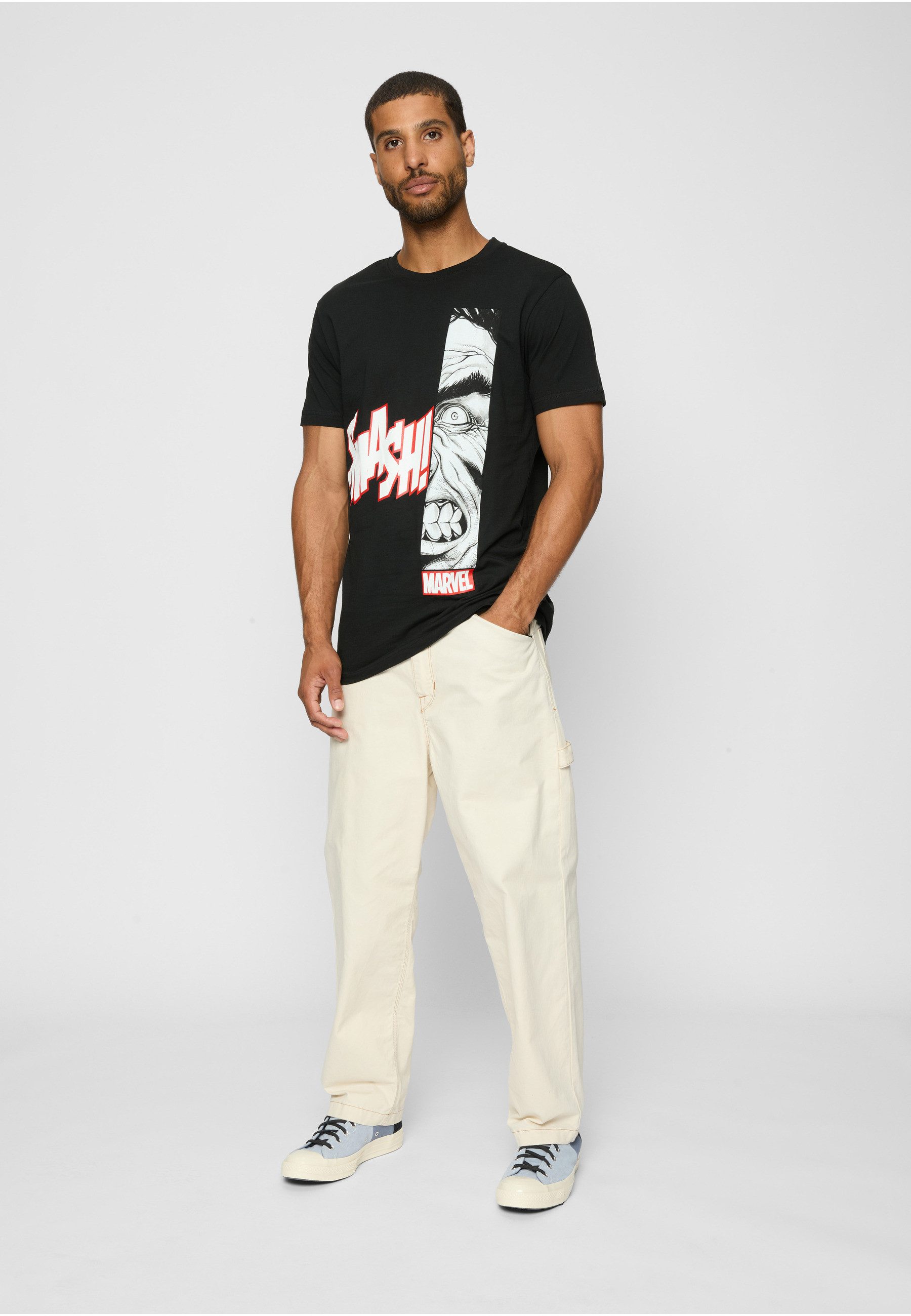 Merchcode T-Shirt Merchcode Angry Hulk Tee (1-tlg)