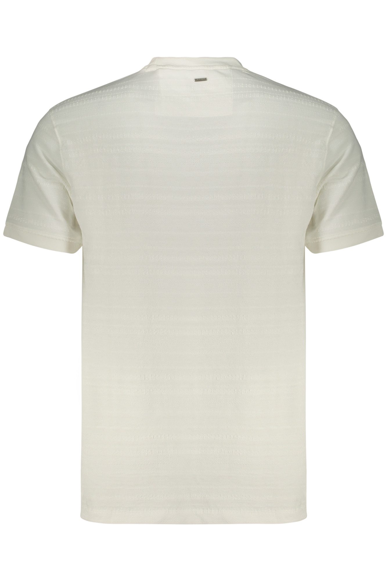 GUESS JEANS T-Shirt Herren Kurzarmshirt Weiß - Regular Fit