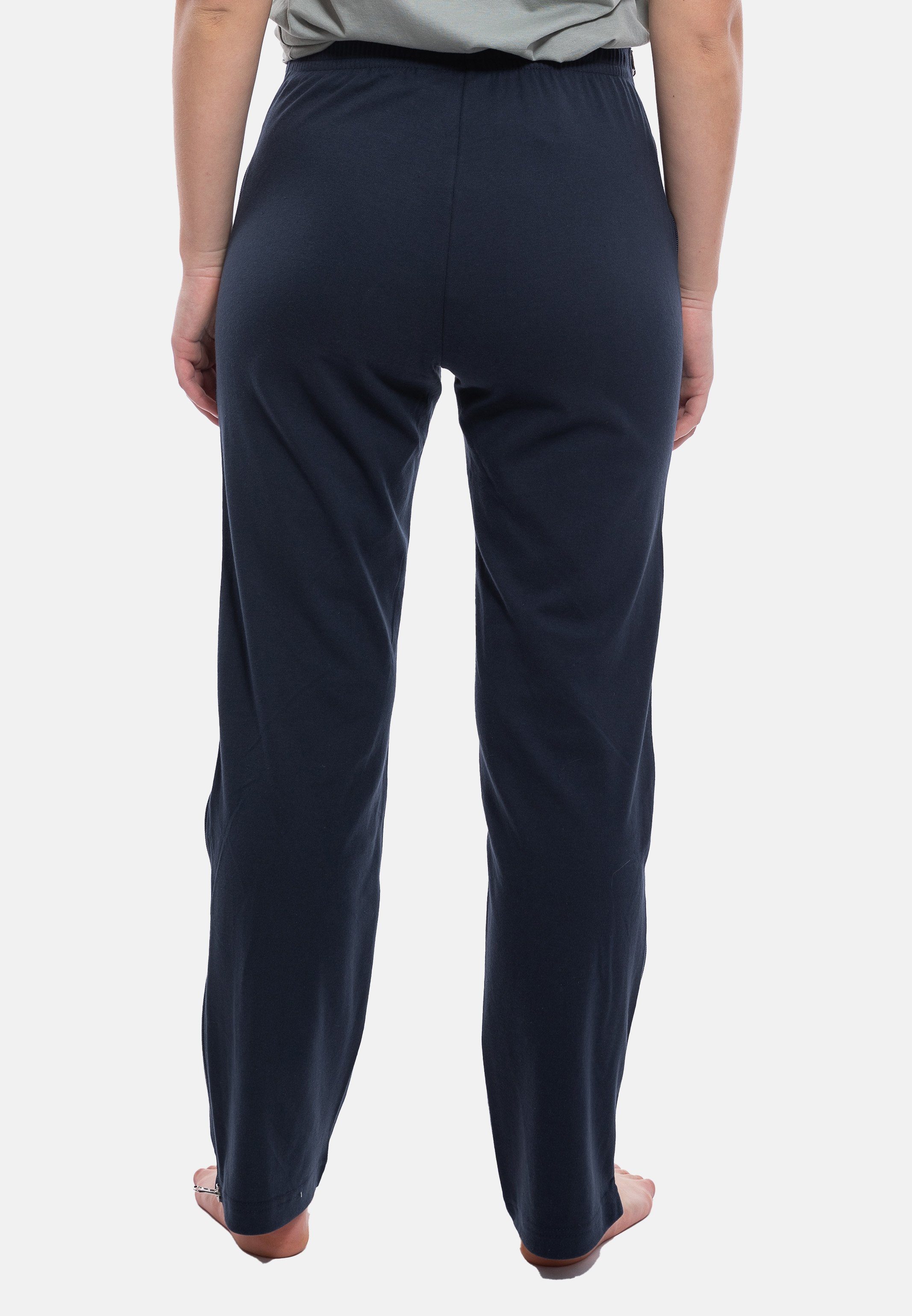 Hajo Jogginghose Basic (1-tlg) Funktions-Rehahose - Baumwolle - Zwei Hosentaschen