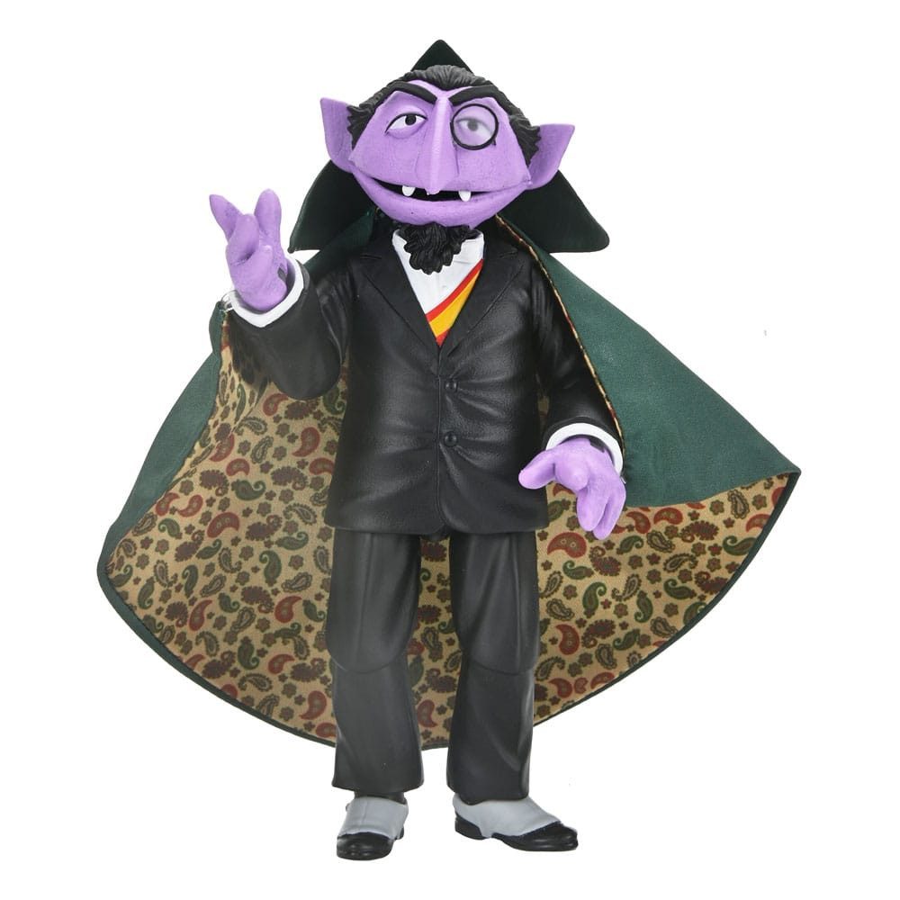 NECA Actionfigur NECA Sesame Street Ultimate Count von Count 17 cm Actionfigur