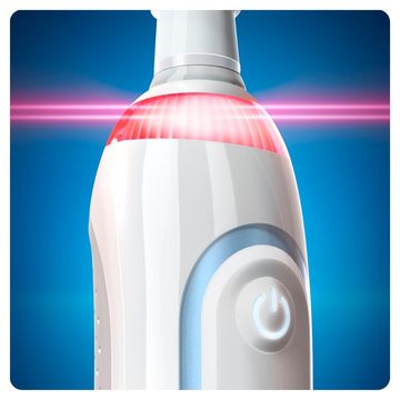 Braun Elektrische Zahnbürste Oral-B Smart Expert, Aufsteckbürsten: 1 St., 1 Handstück mit Ladestation, 1 CrossAction Aufsteckbürste