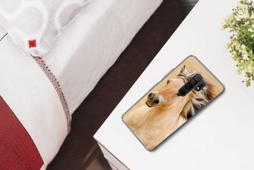 MuchoWow Handyhülle Pferde - Tiere - Mähne - Porträt, Phone Case, Handyhülle Xiaomi Redmi 9, Silikon, Schutzhülle